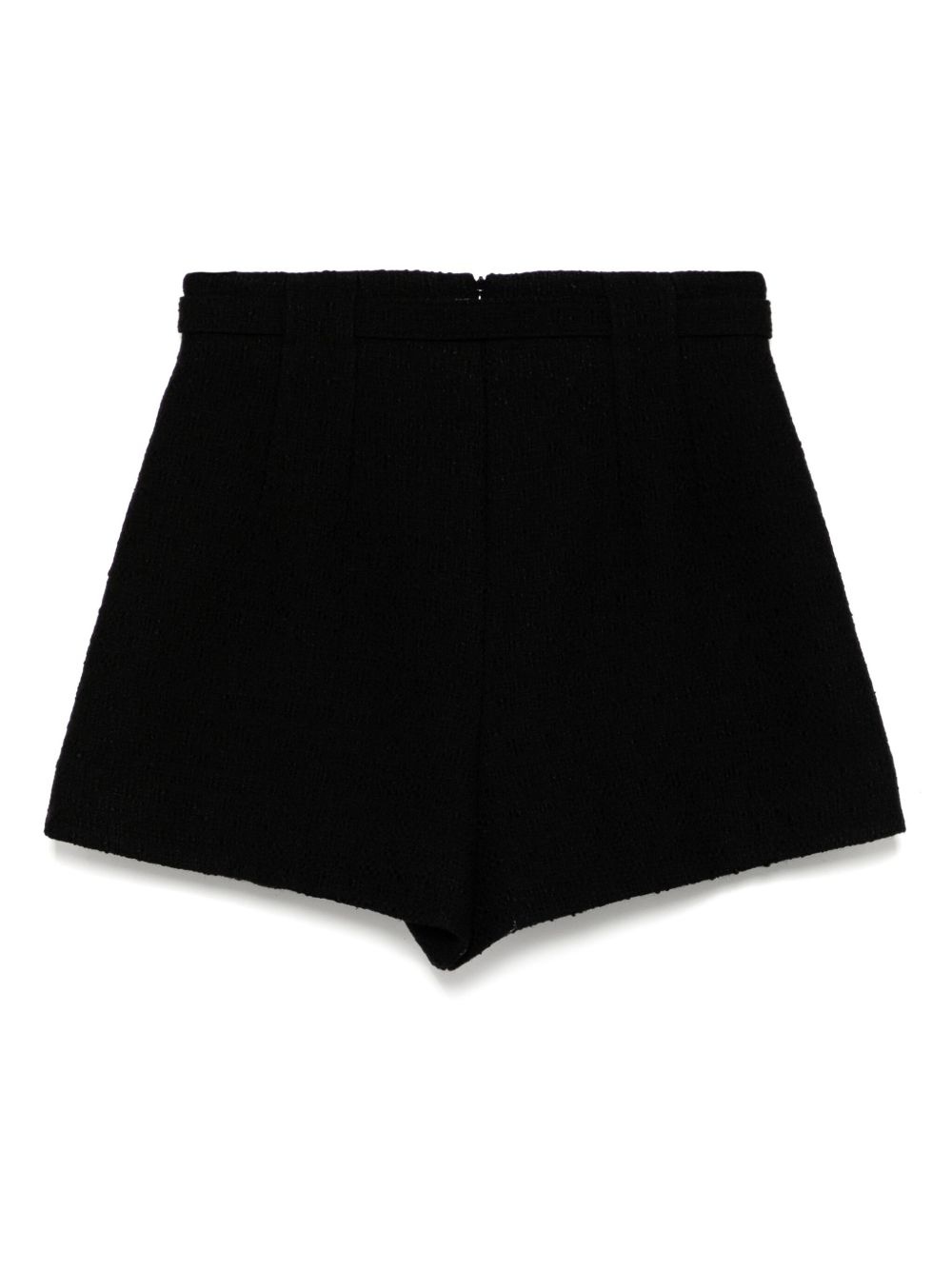 high-waisted belted shorts - 2