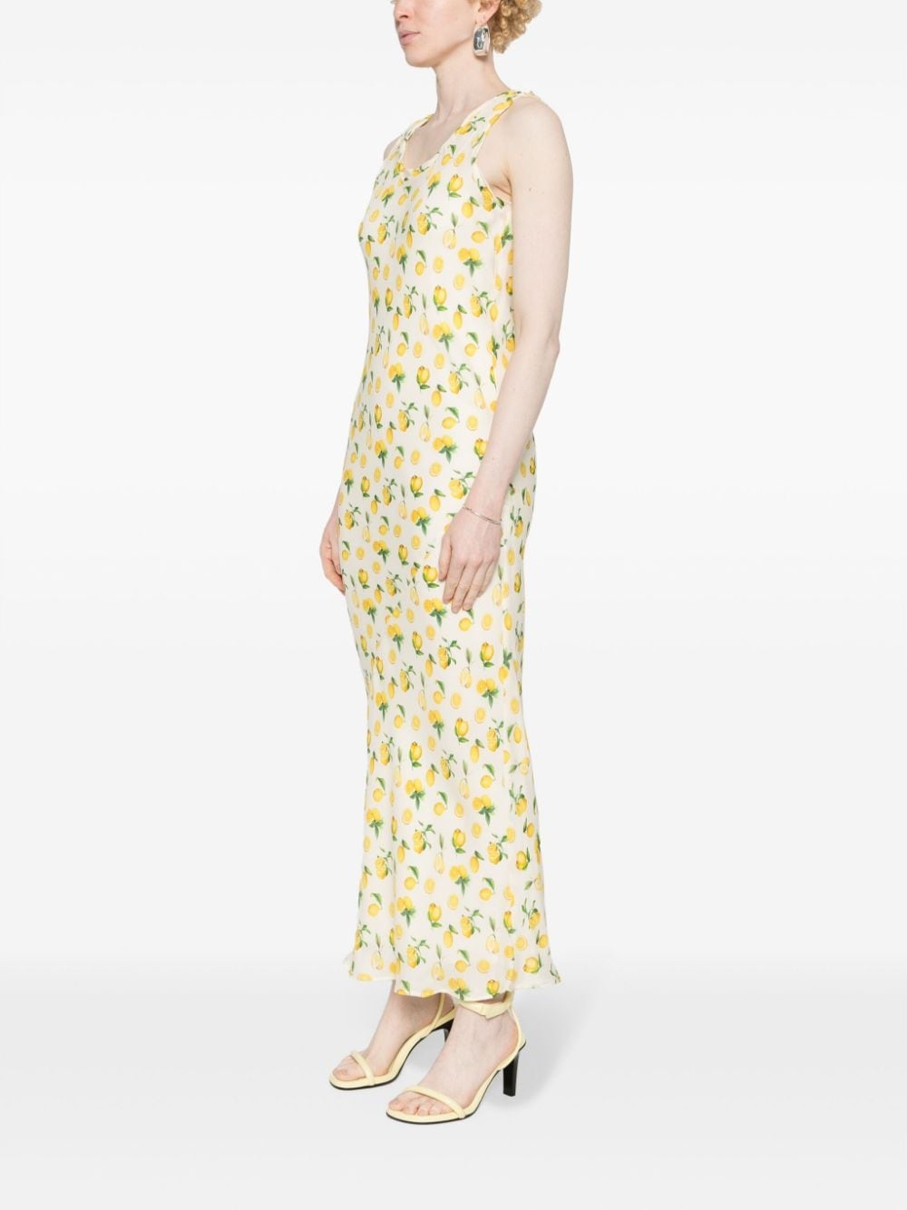 Tonale lemon-print maxi dress - 3