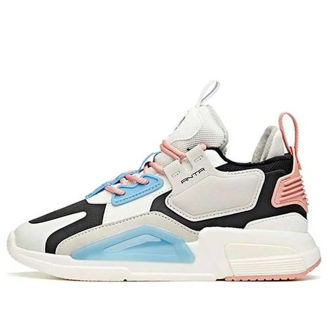 (WMNS) ANTA Life Series Low Top 'White Black Blue Red' 122048984-6 - 1