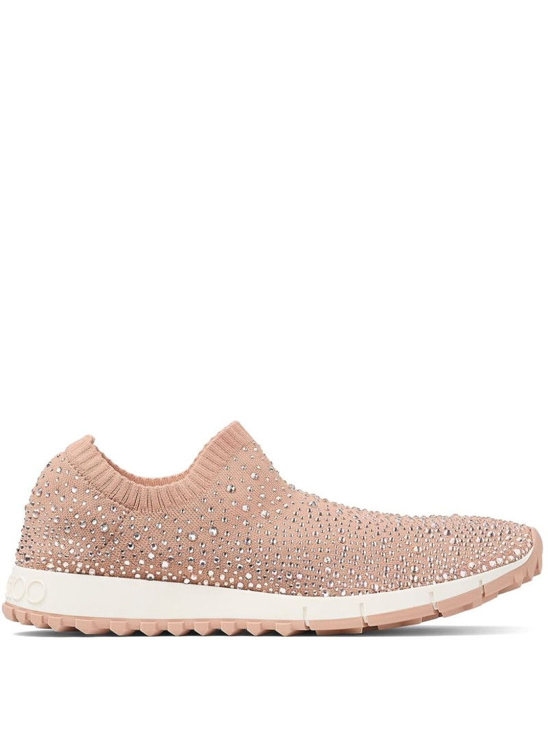 Verona crystal-embellished sneakers 1