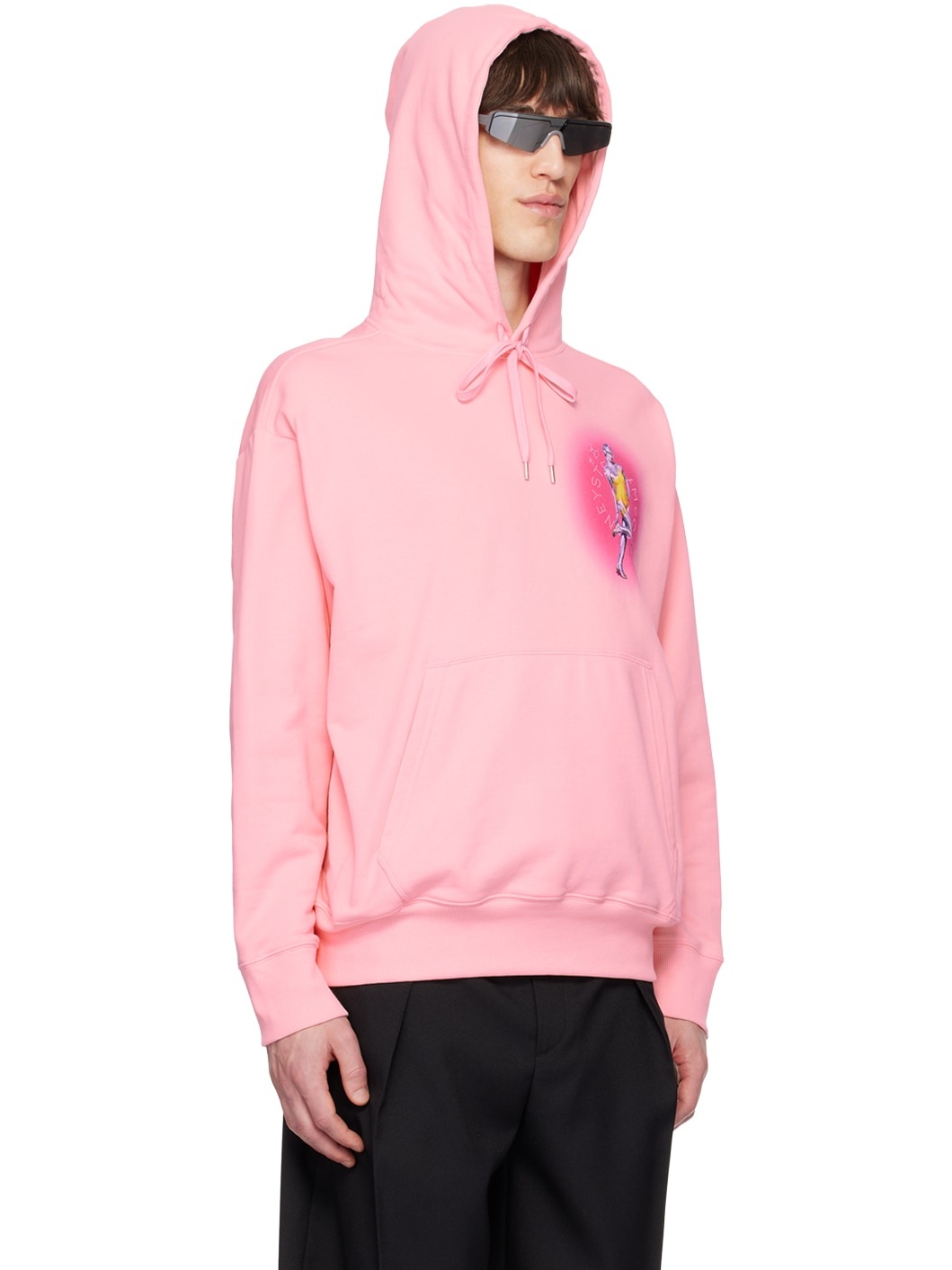 Pink Sexy Robot Hoodie - 2