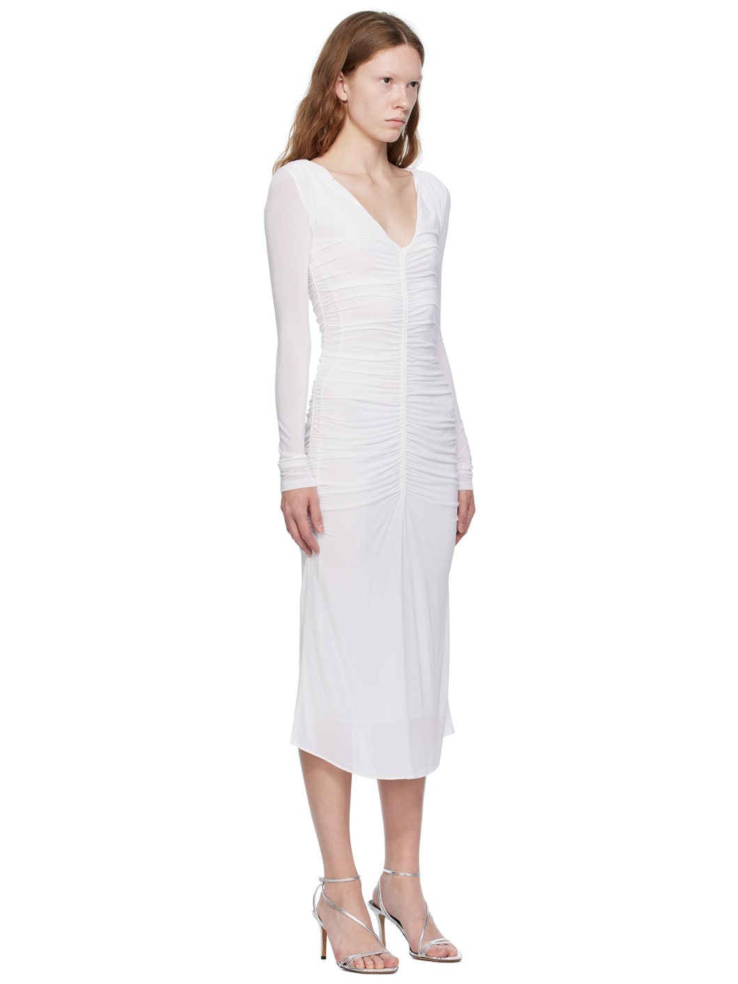 White Laly Midi Dress - 2