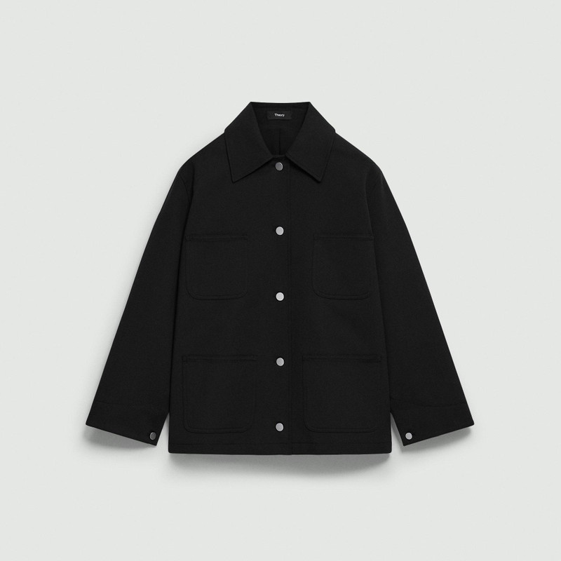 Oversized Utility Jacket in Neoteric Twill 1