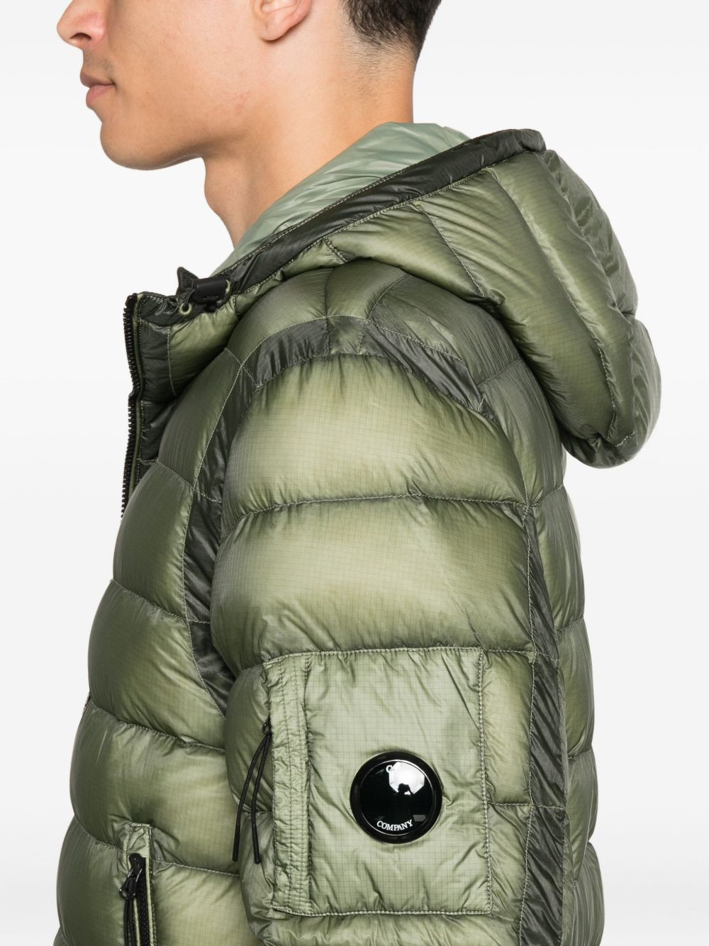 Lens-detail hooded jacket - 5