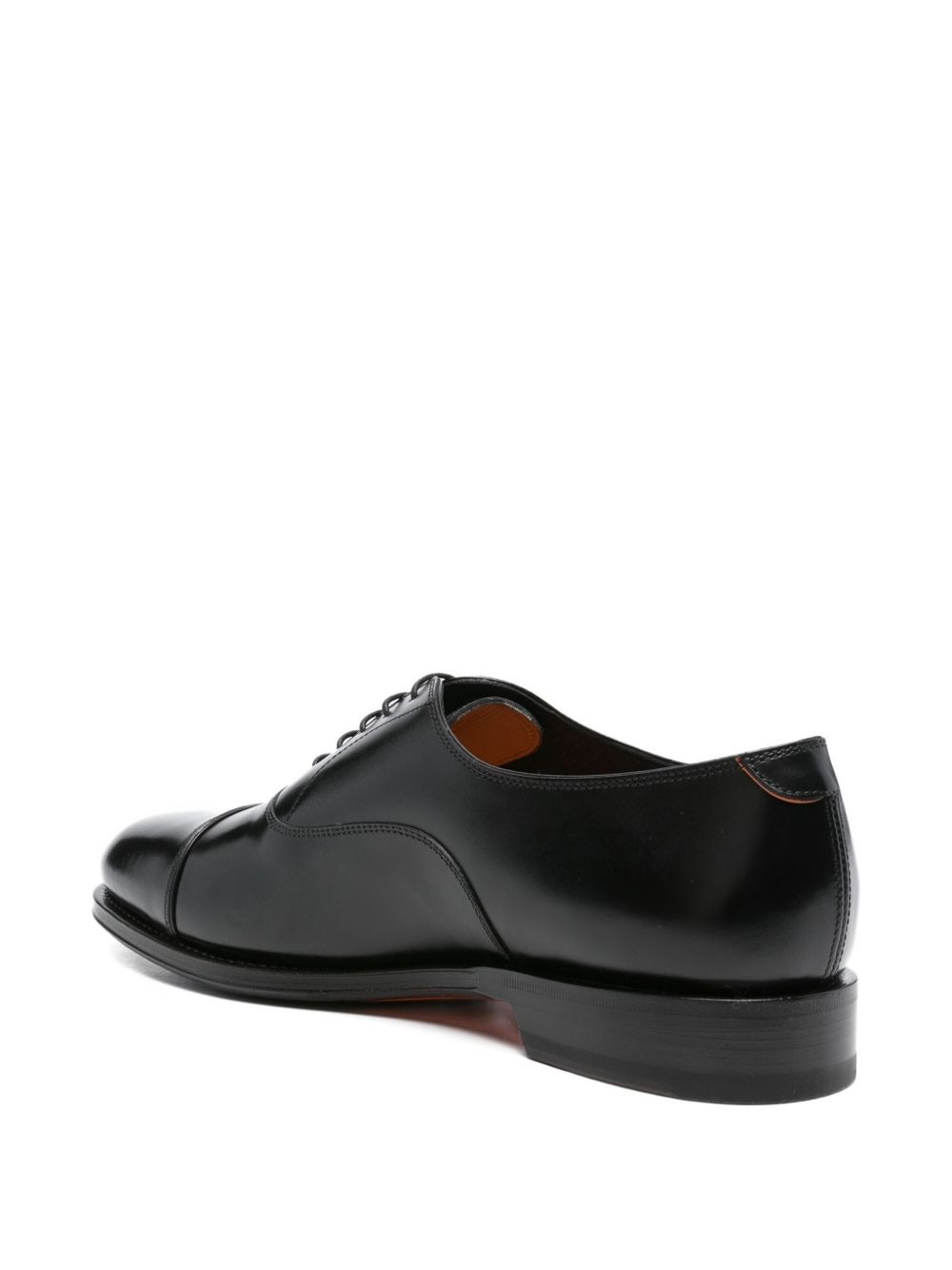 cap-toe lace-up oxford shoes - 3