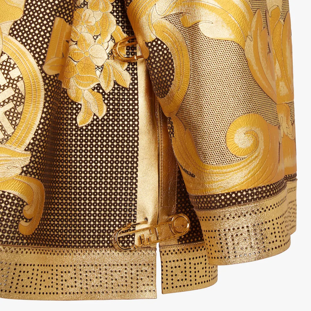 Fendace multicolor suede jacket - 3