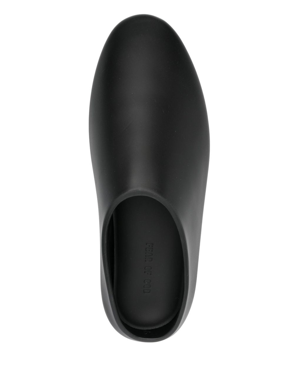 logo-patch slippers - 4