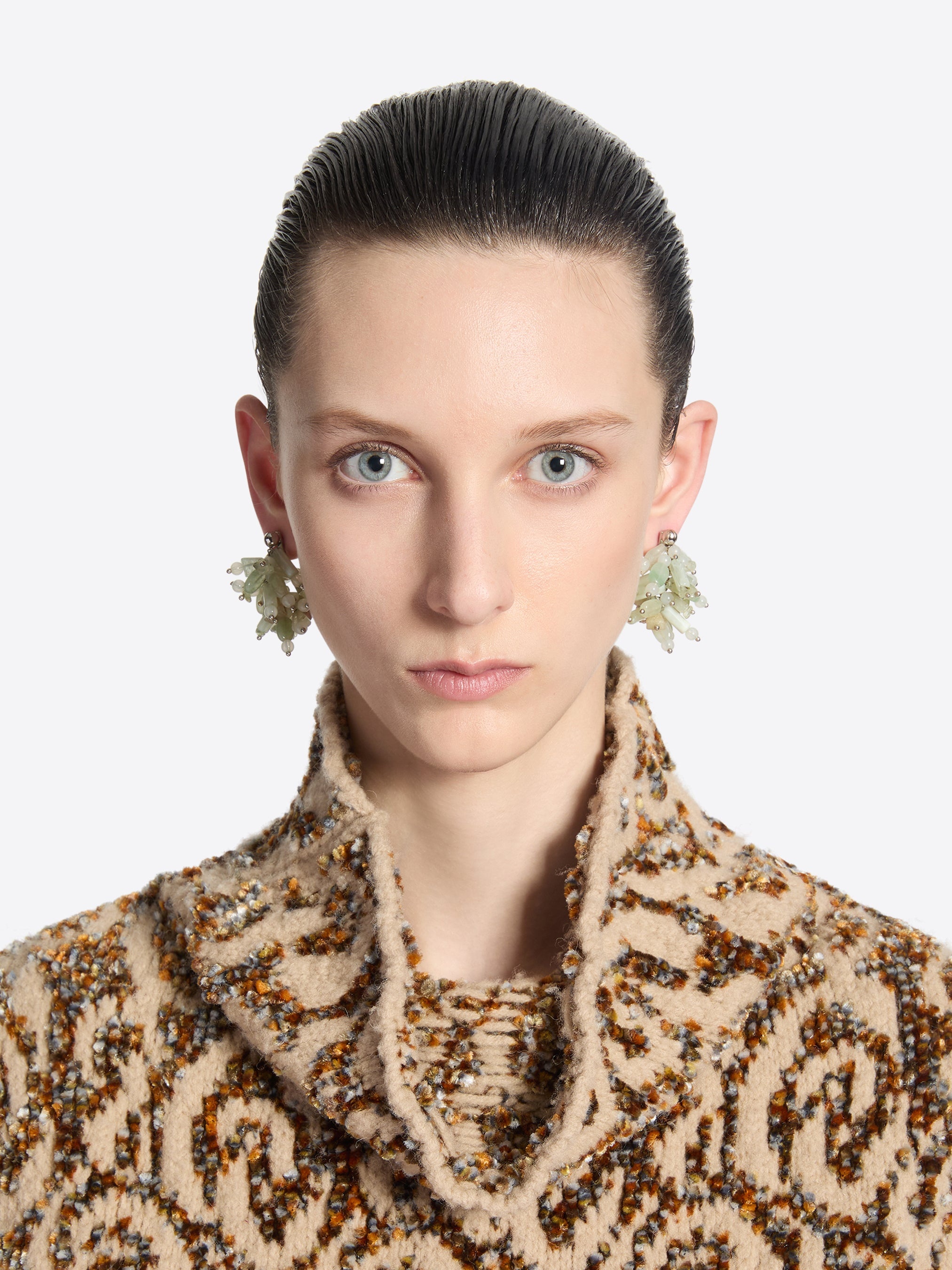 EMBROIDERED EARRINGS - 4