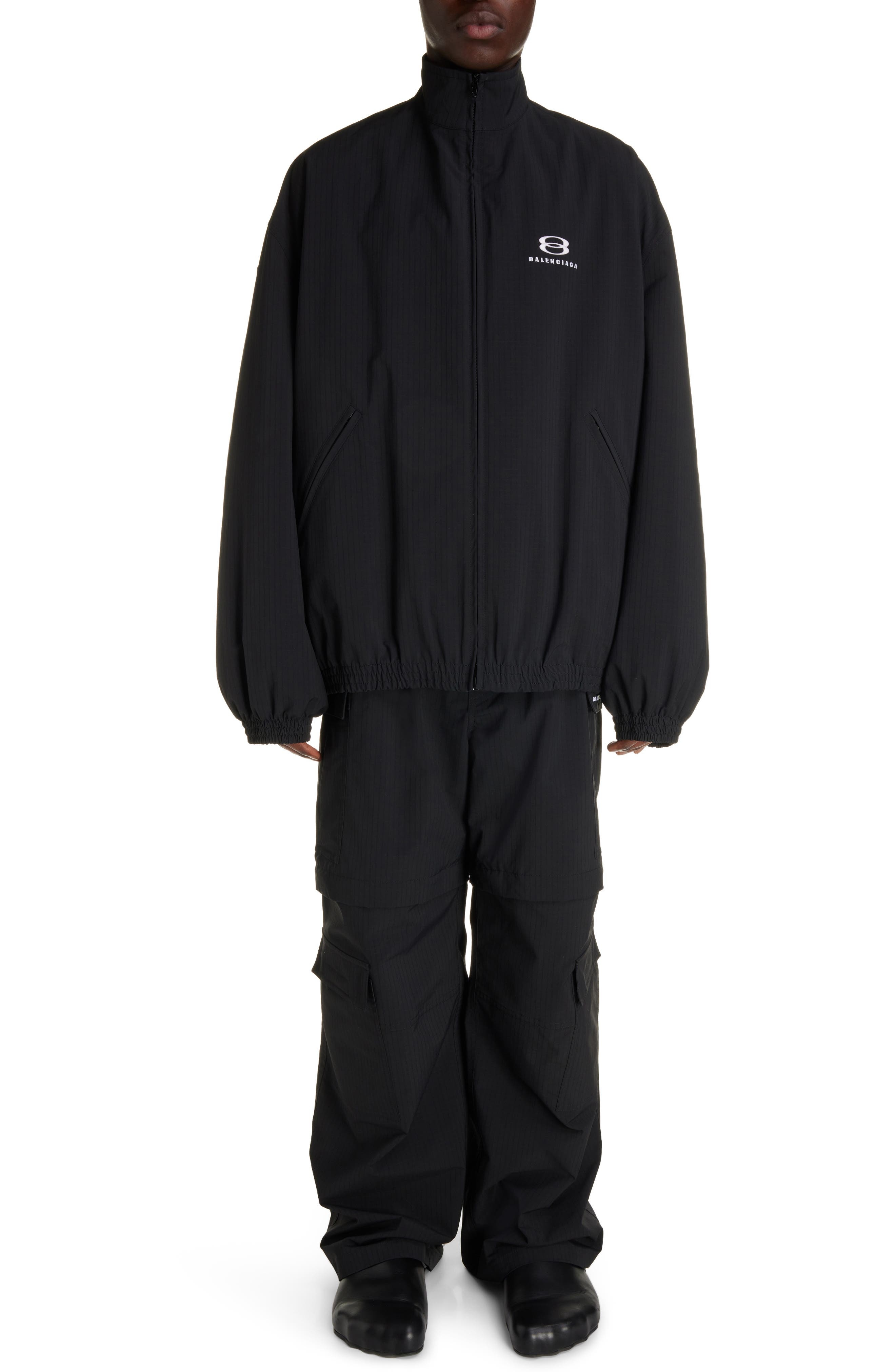 Gender Inclusive Oversize Cocoon Kick Technical Ripstop Windbreaker - 2
