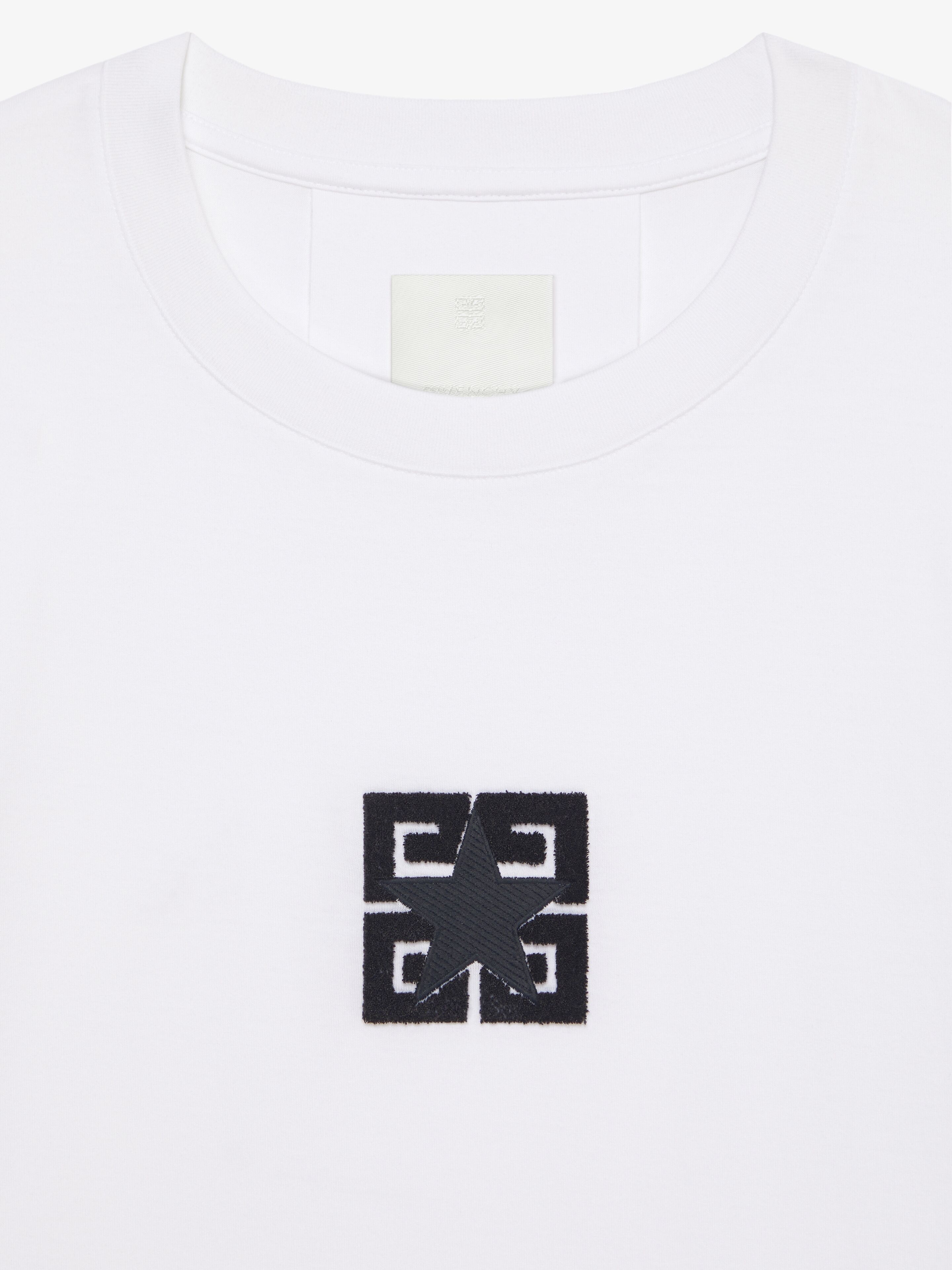 4G STARS BOXY FIT T-SHIRT IN COTTON - 5