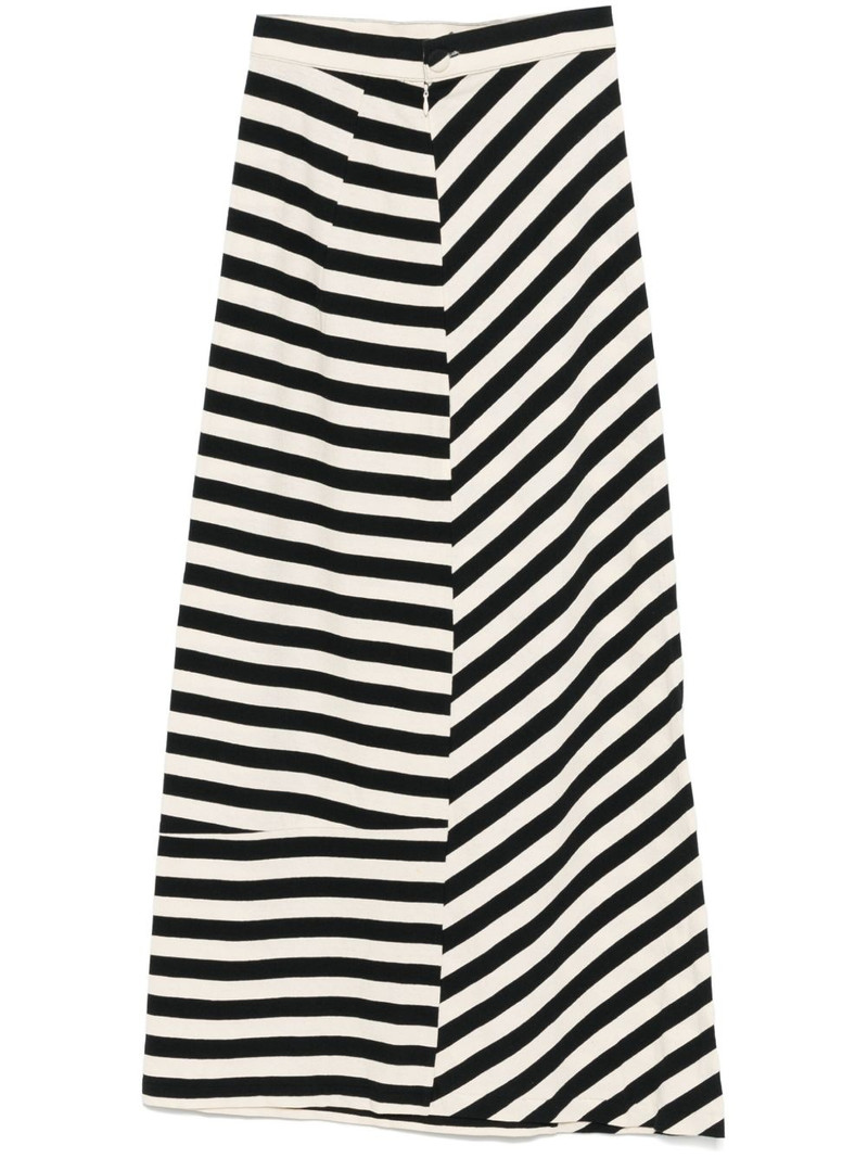 striped maxi skirt 1