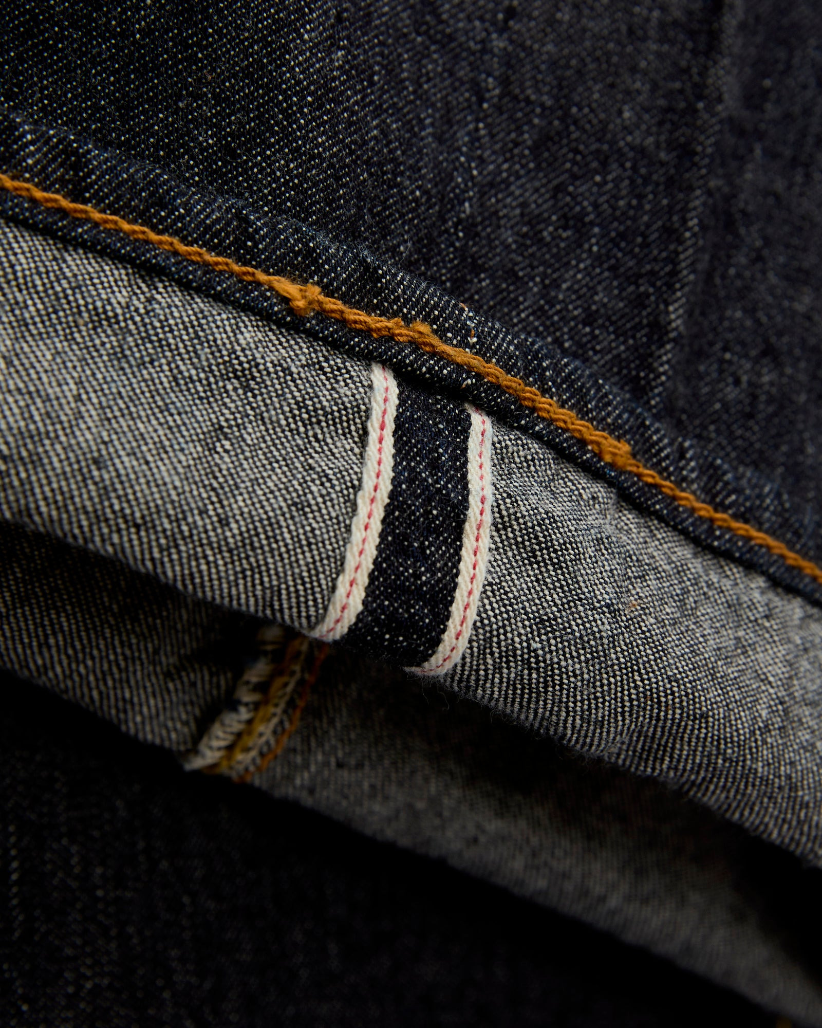 1182-002 10oz Lightweight Selvedge Denim - Piped Straight Fit - 9
