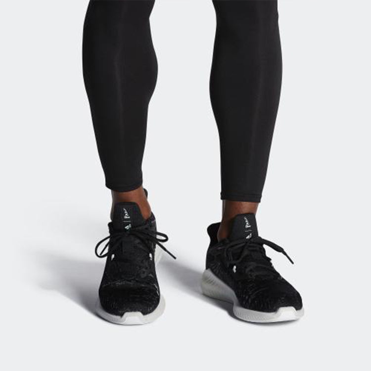adidas gazelle silver green womens Adidas x Parley Unisex 4DFWD Core Black / Cloud White / Hazy Emerald Running  Shoes main image 1