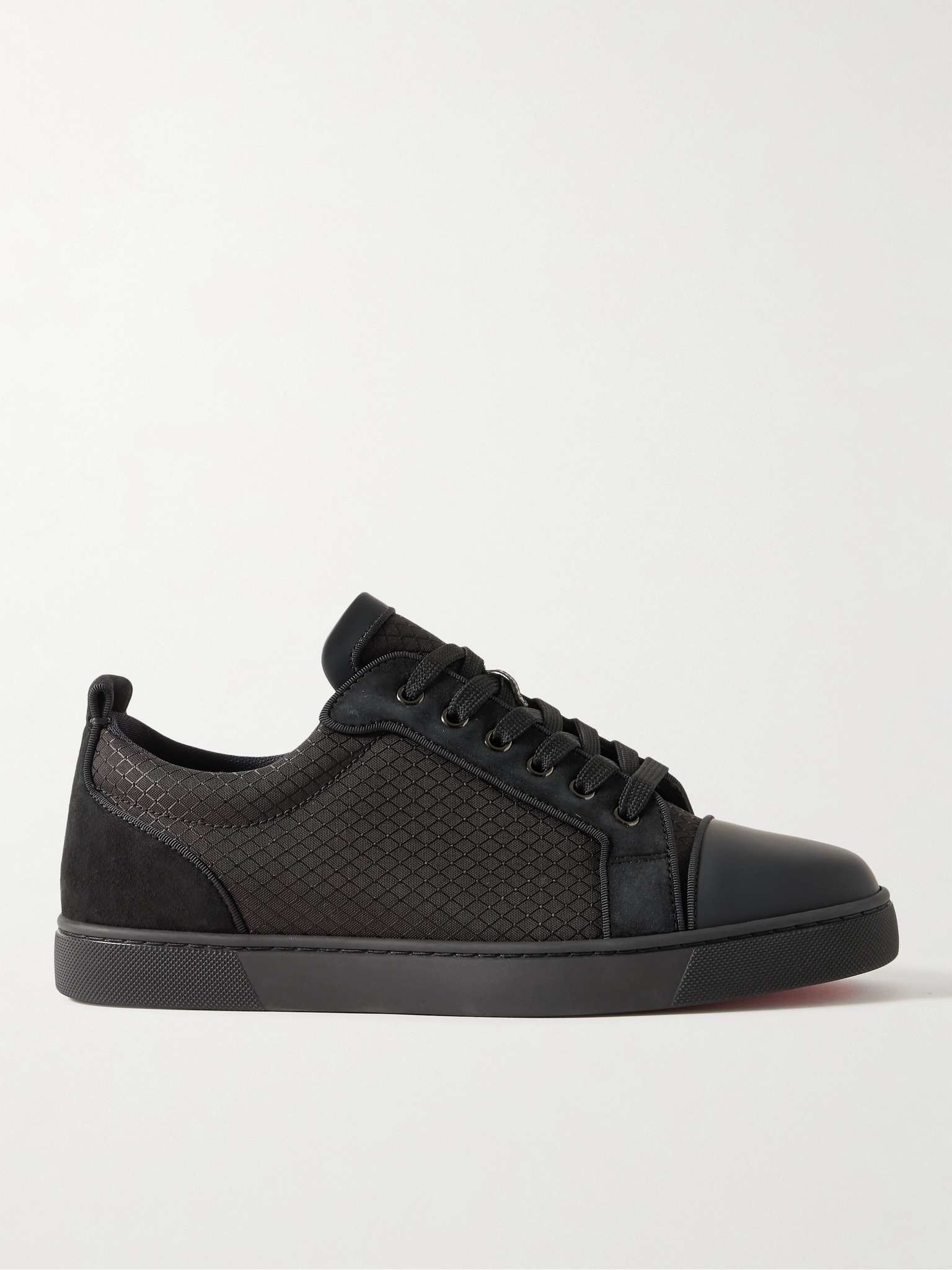 Louis Junior Suede and Leather-Trimmed Ripstop Sneakers - 1