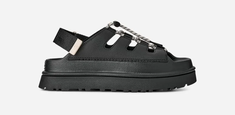 ® Women's GoldenGlow Toggle Sandal in Black - 1