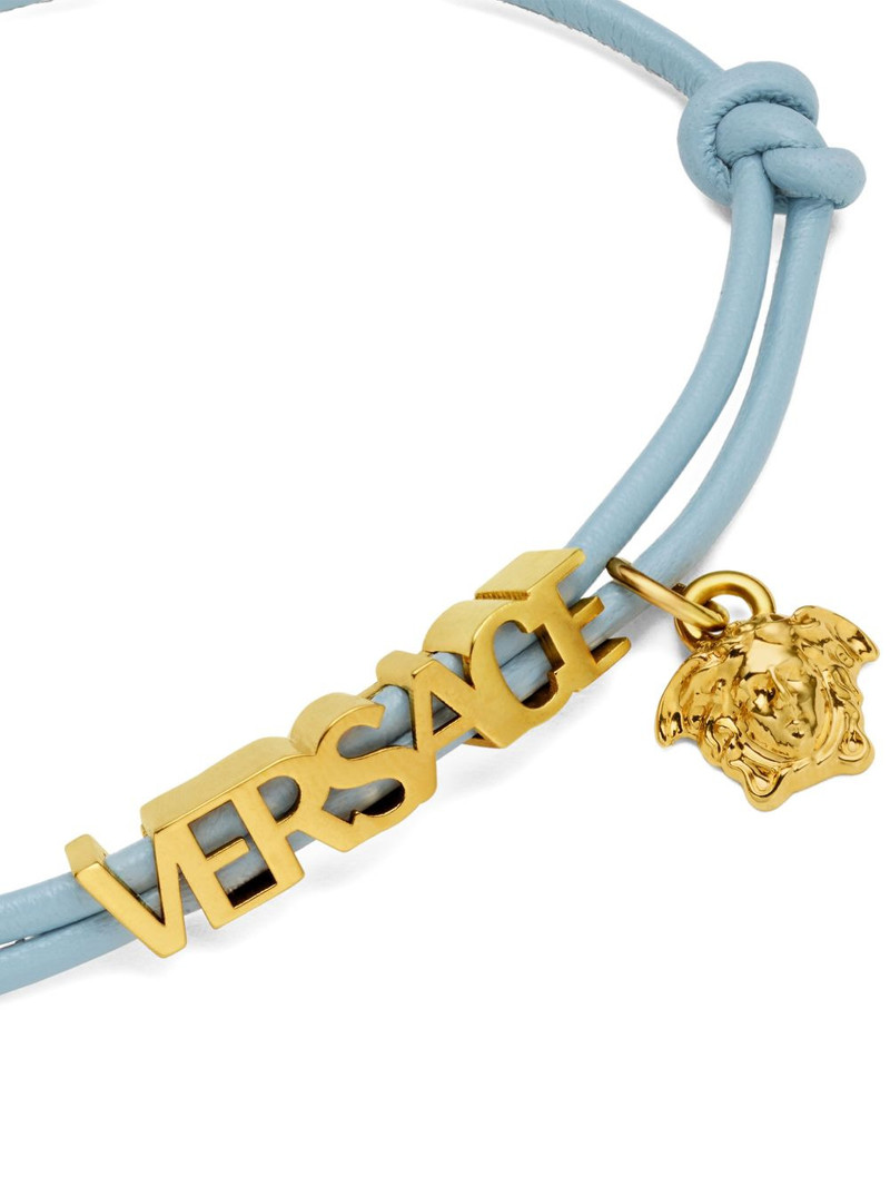 VERSACE Medusa leather bracelet outlook