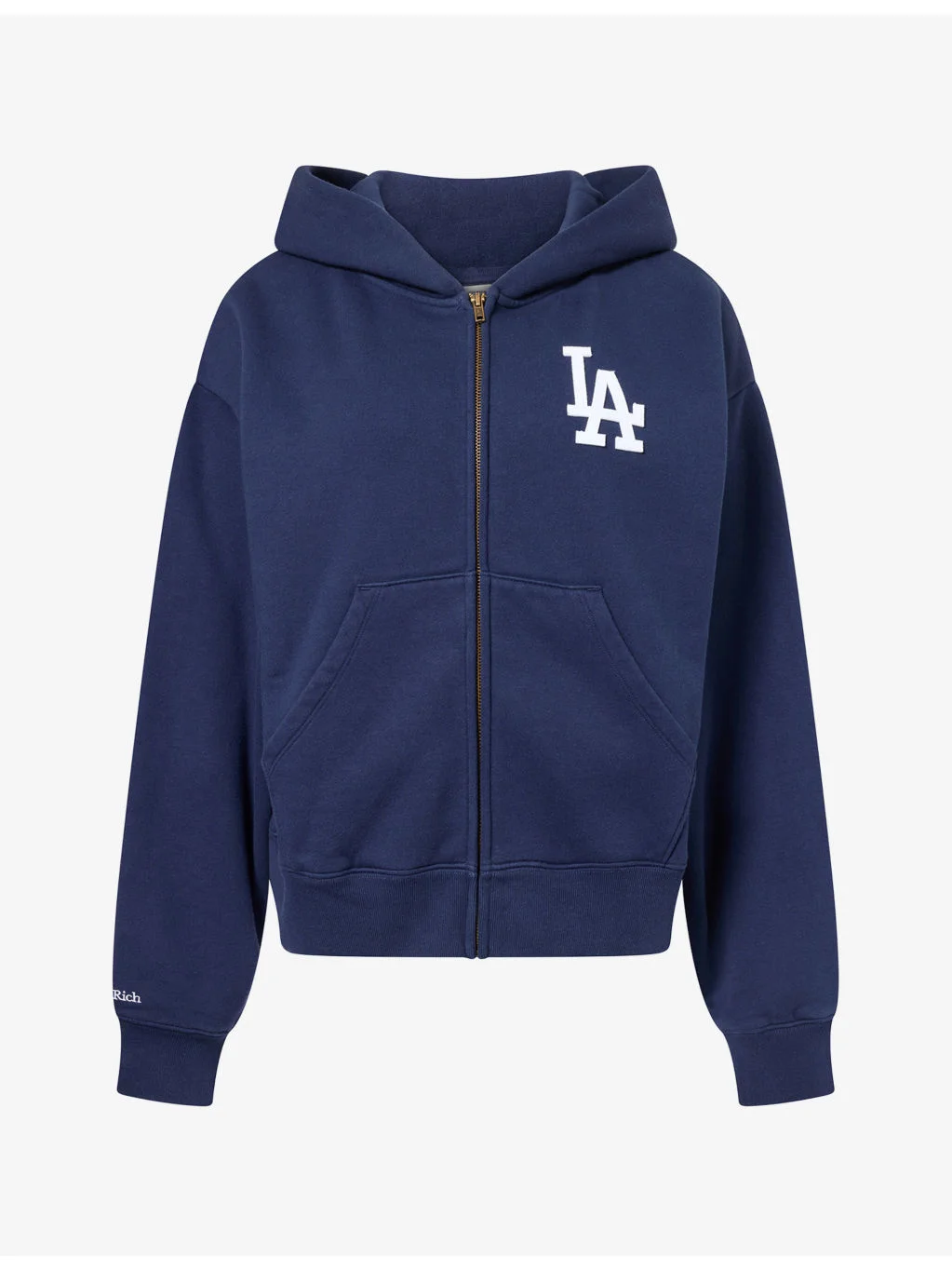 LA Serif Zip Cotton Hoody - 1