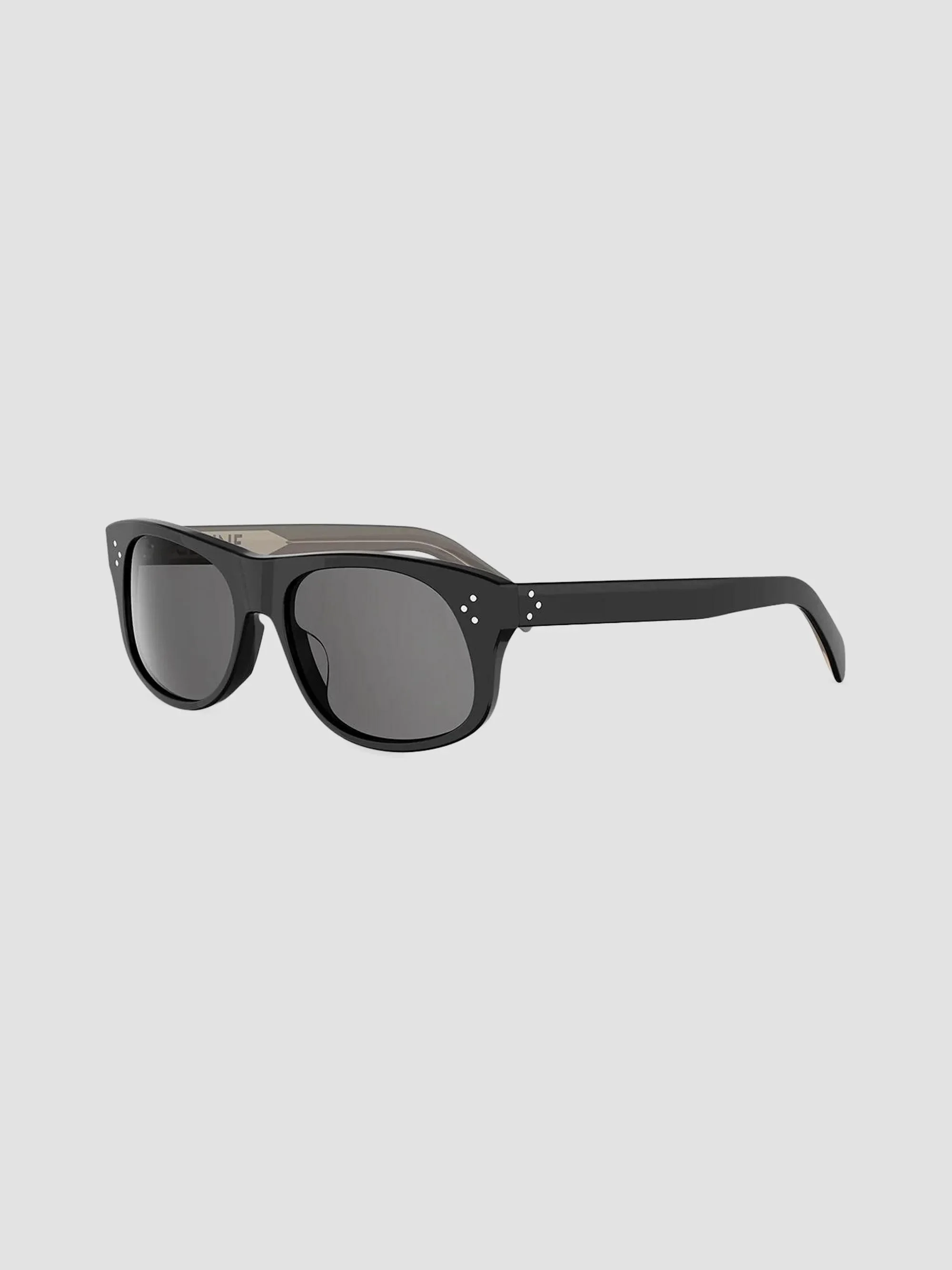 Men's 3 Dots 57MM Geometric Sunglasses - Black Grey - 1