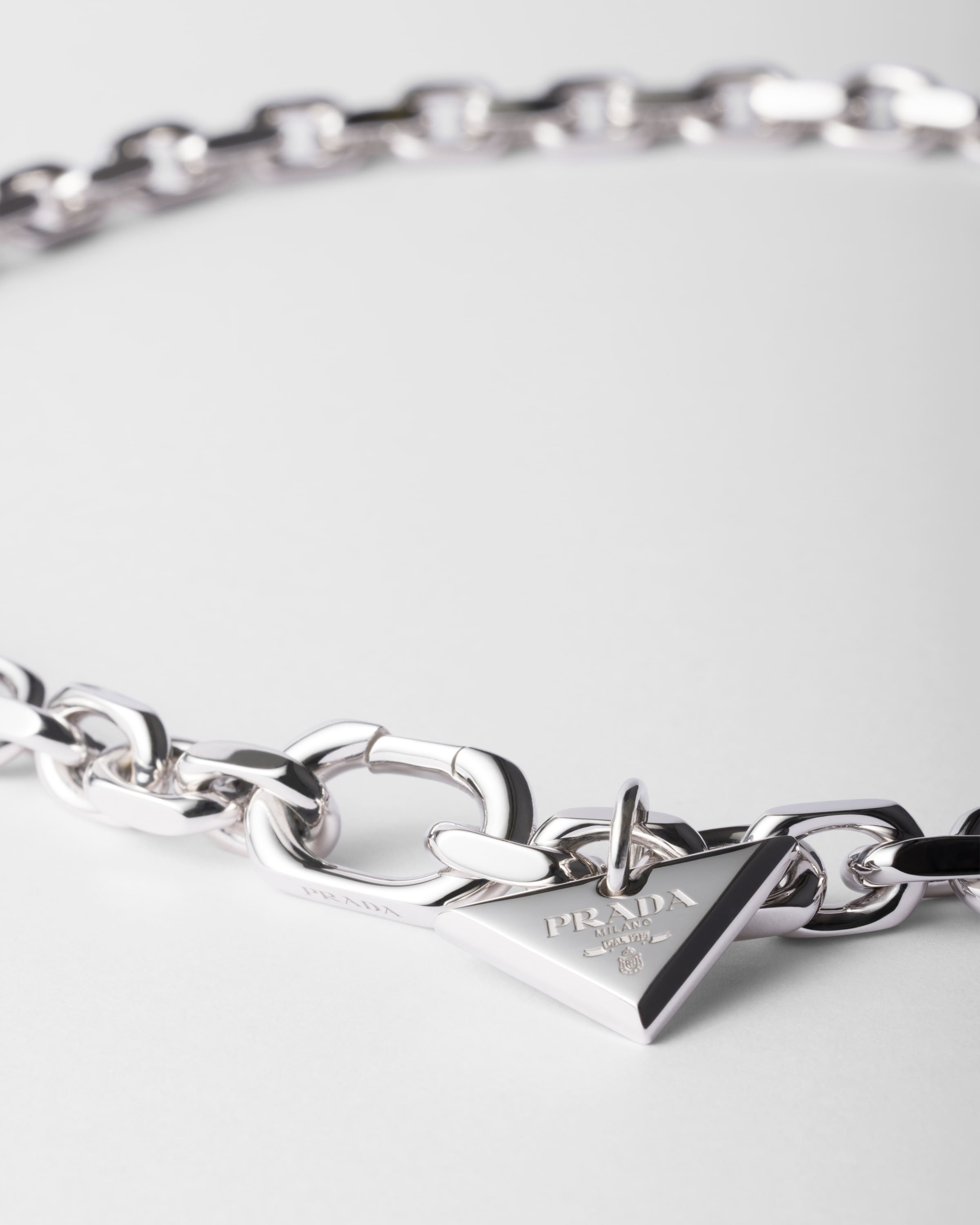 Silver chain necklace - 3