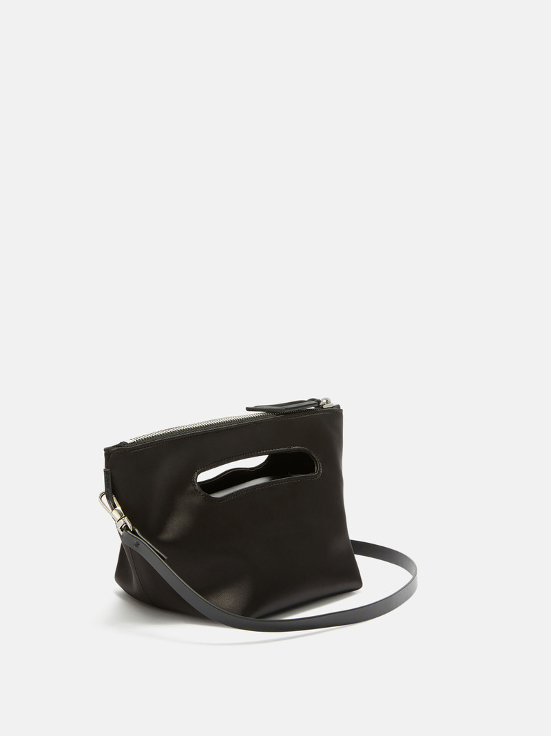 ''VIA DEI GIARDINI 15'' BLACK TOTE BAG 3