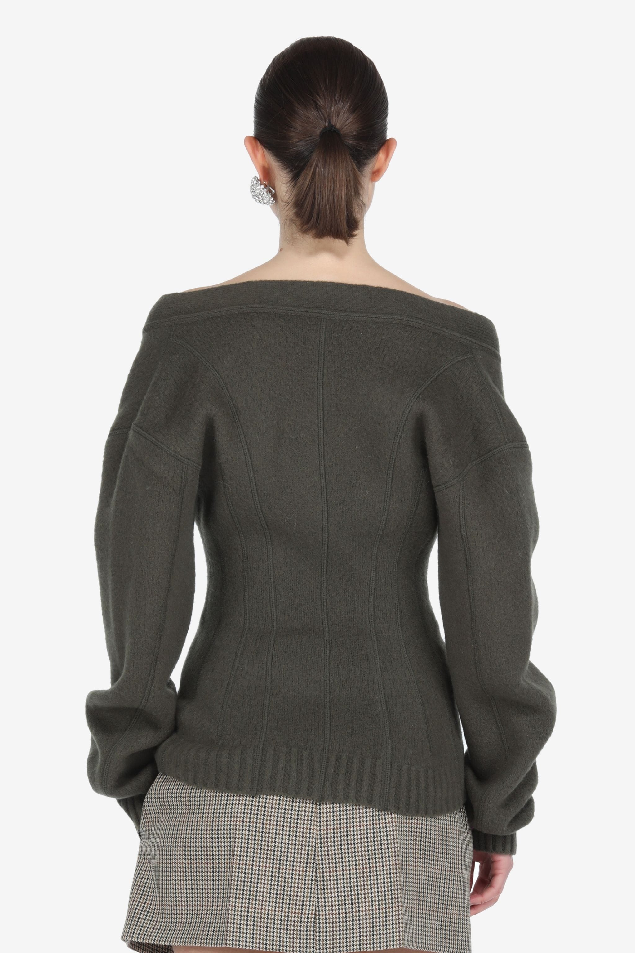 OFF-THE-SHOULDER CARDIGAN - 2
