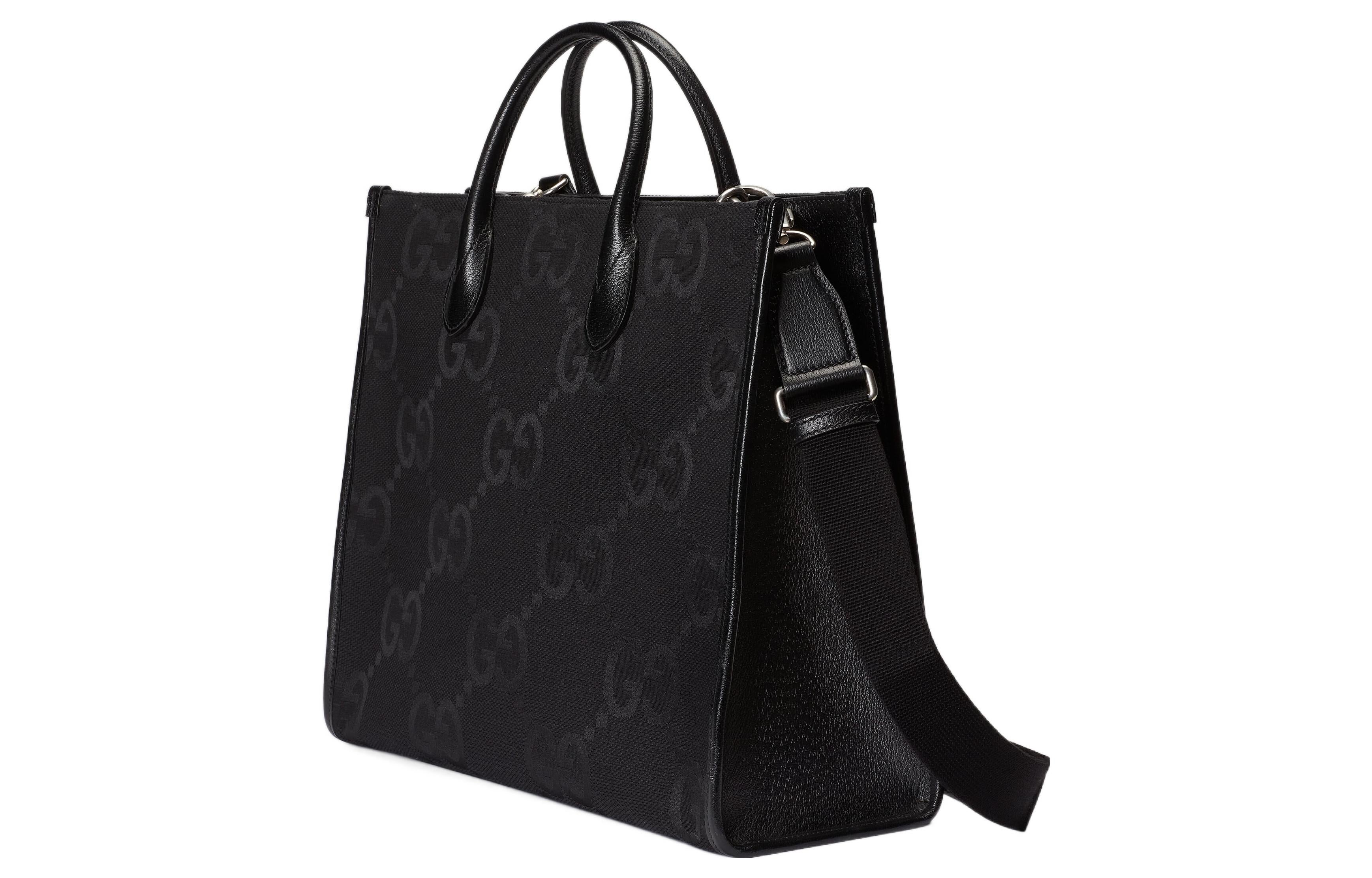Gucci Jumbo GG Canvas Tote Bag 'Black' 678839-FABRP-1000 - 2