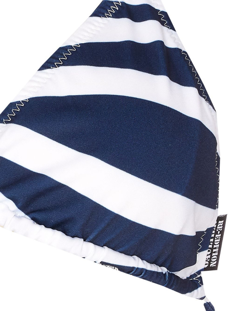 striped lace-up bikini 3