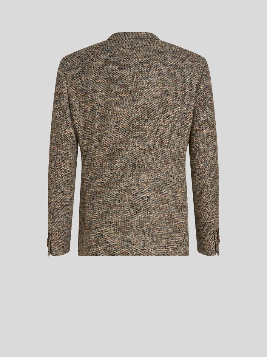 COTTON AND VIRGIN WOOL JACKET - 5