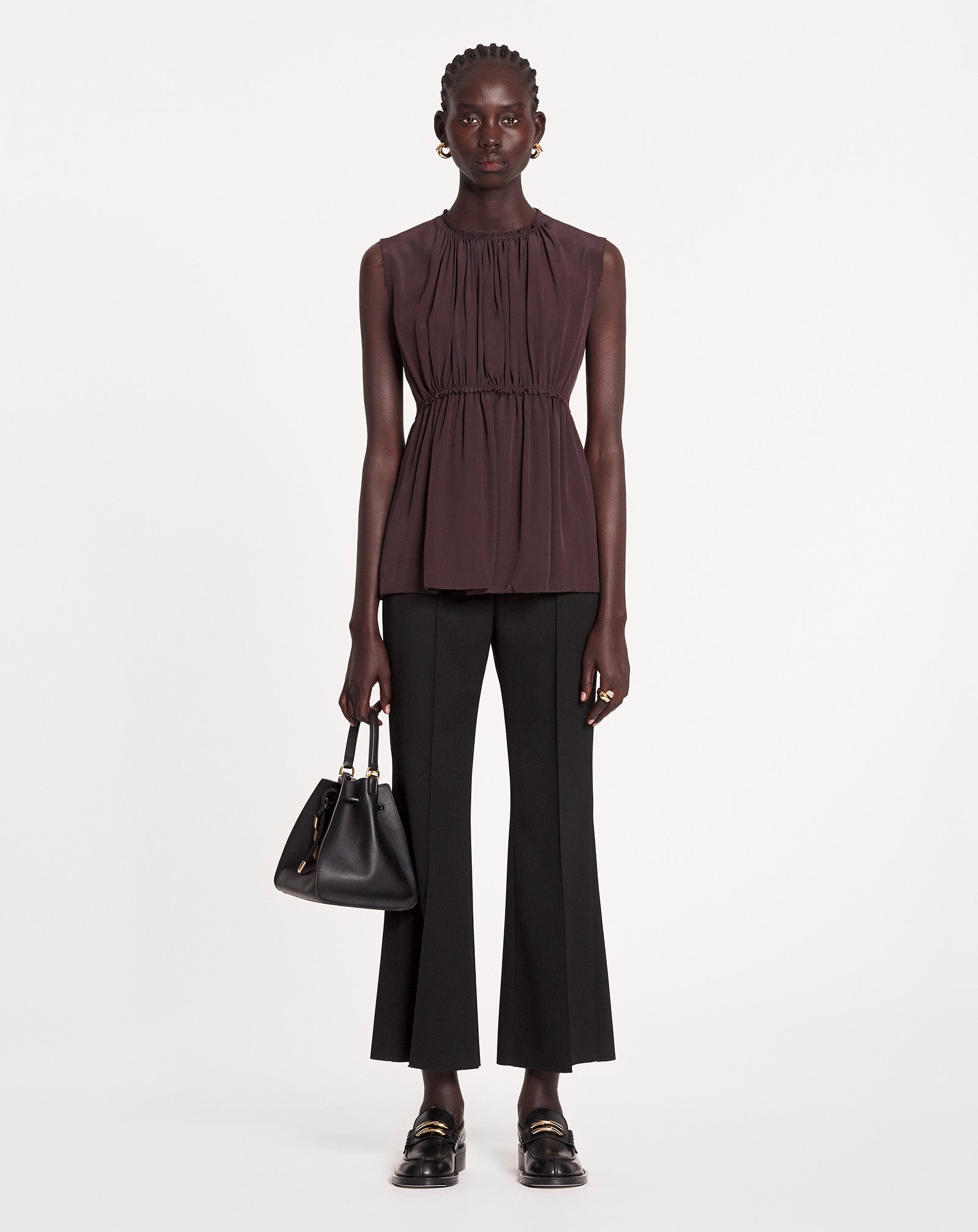 FITTED SLEEVELESS TOP - 2