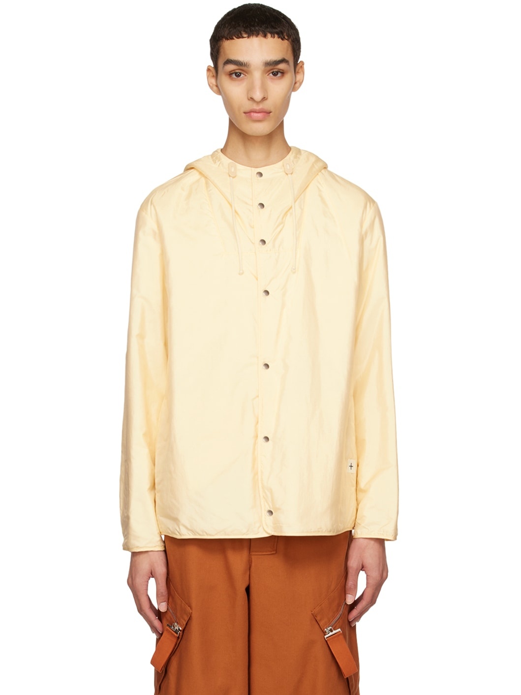 Yellow Drawstring Jacket - 1