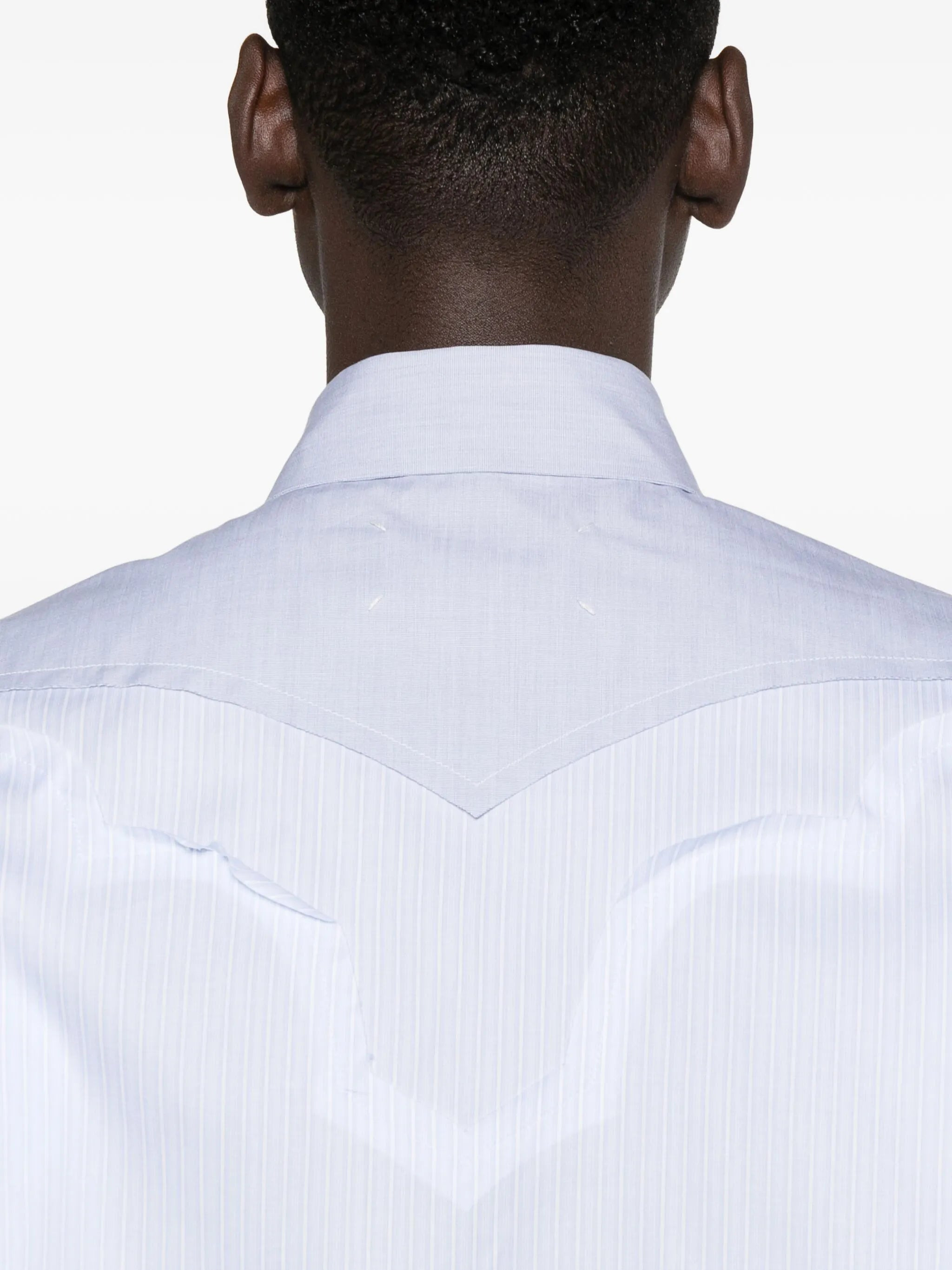 Maison Margiela Two-tone Yoke Shirt - 3