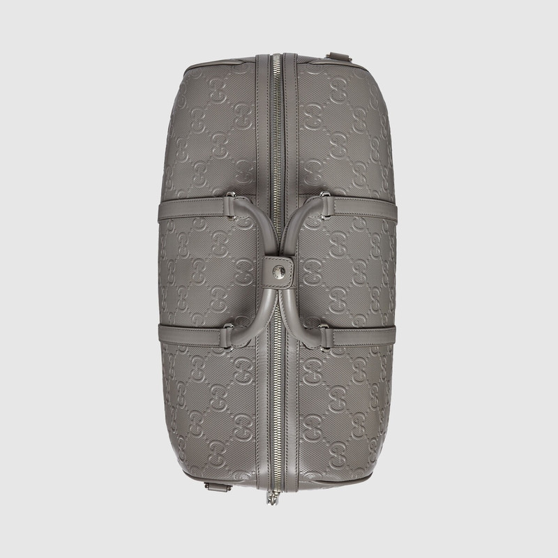 GG embossed duffle bag 5