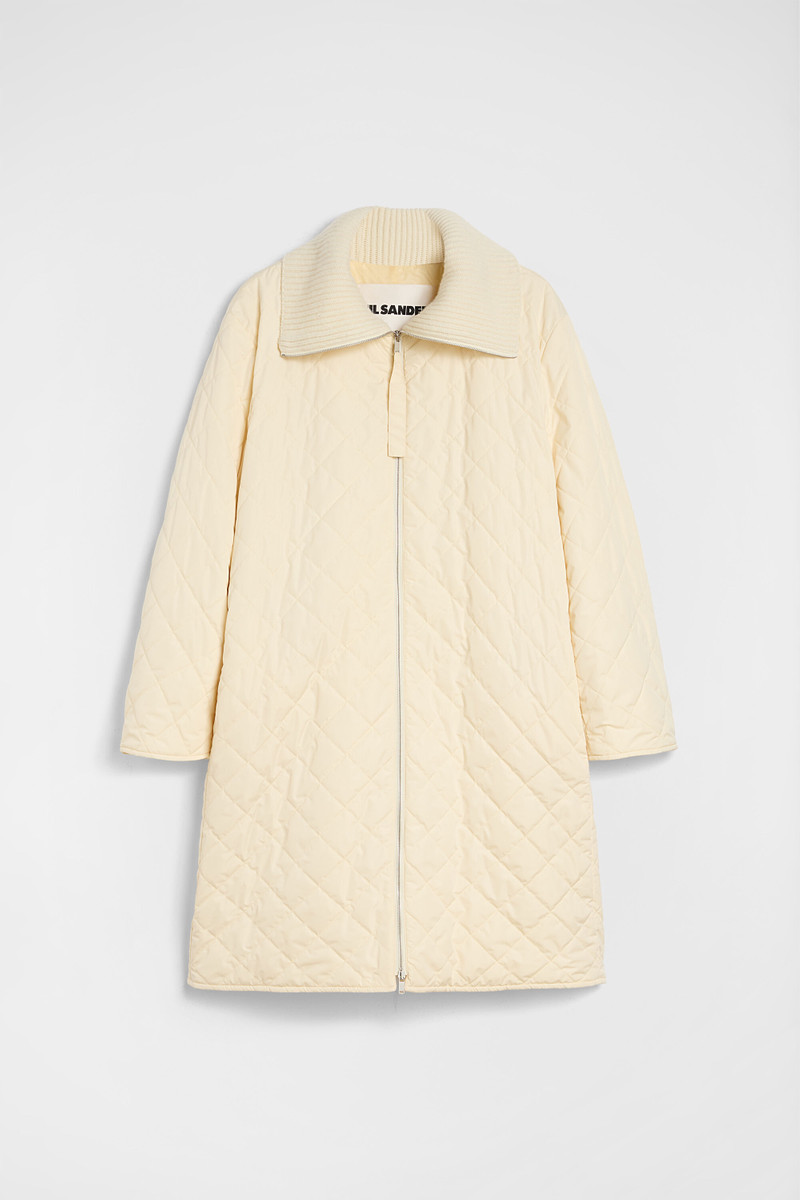 Taffeta Quilted Down Coat 1