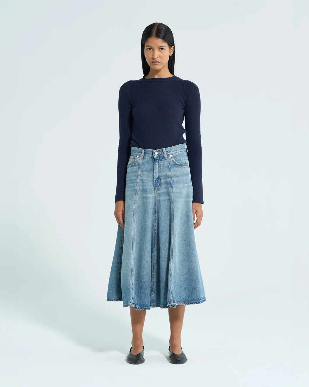 MID SERENITY IONIC BLUE SKIRT - 2