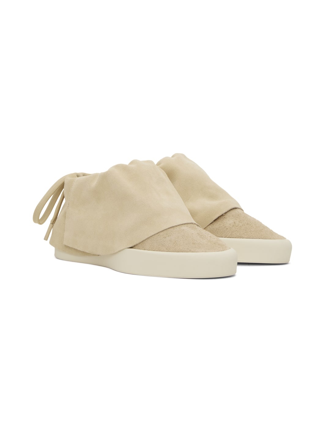 Beige Moc Low Sneakers - 4