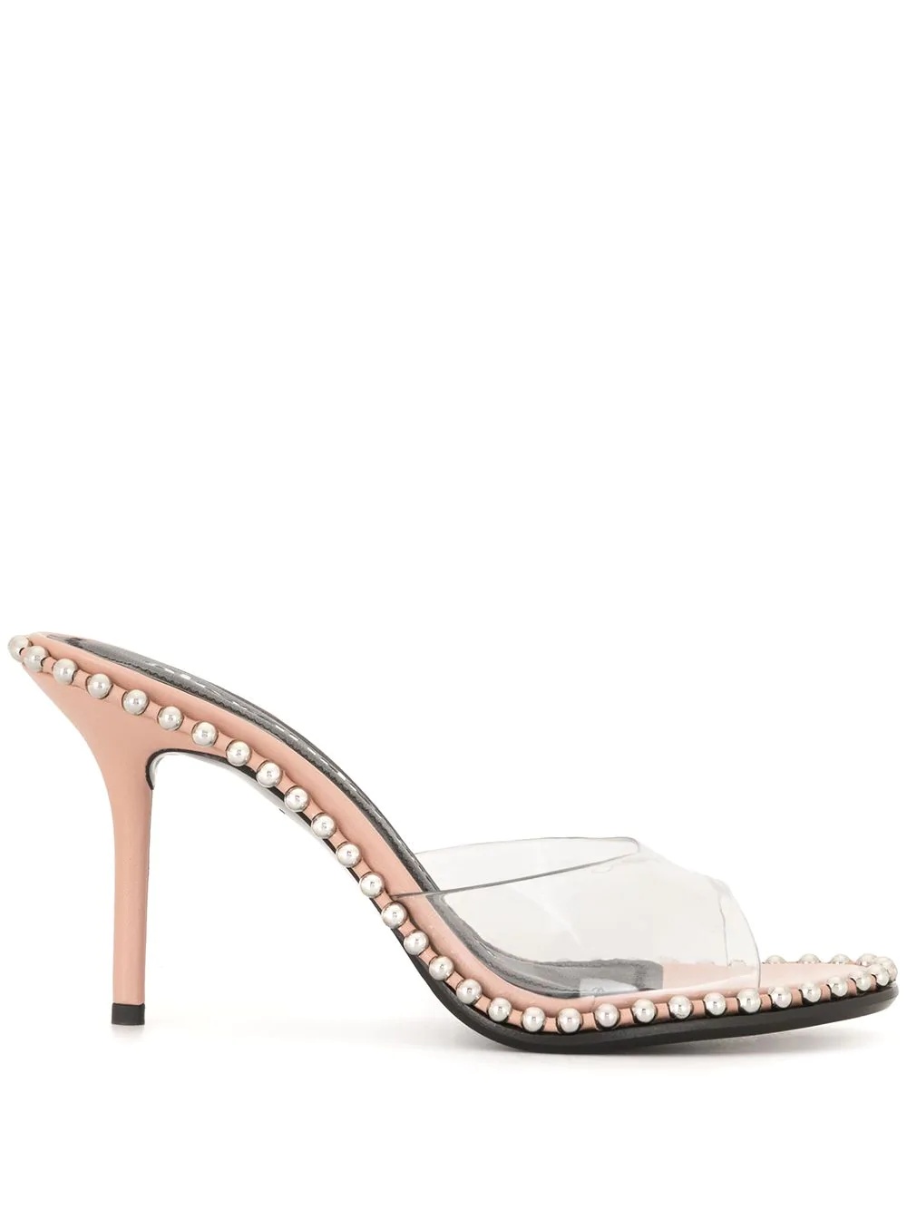 pearl studded sandals - 1