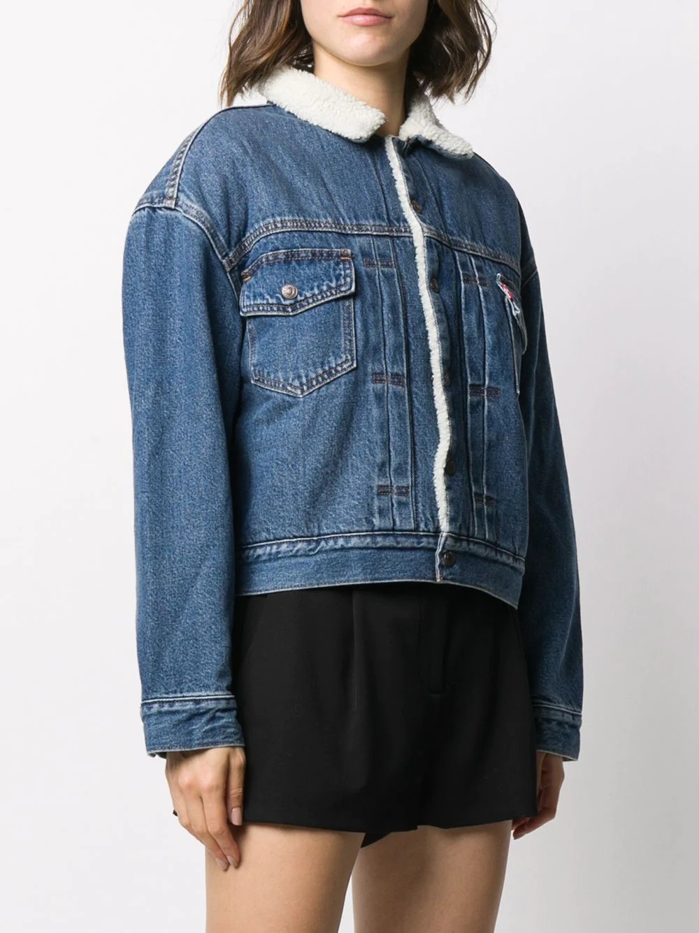 New Heritage Sherpa denim jacket - 3