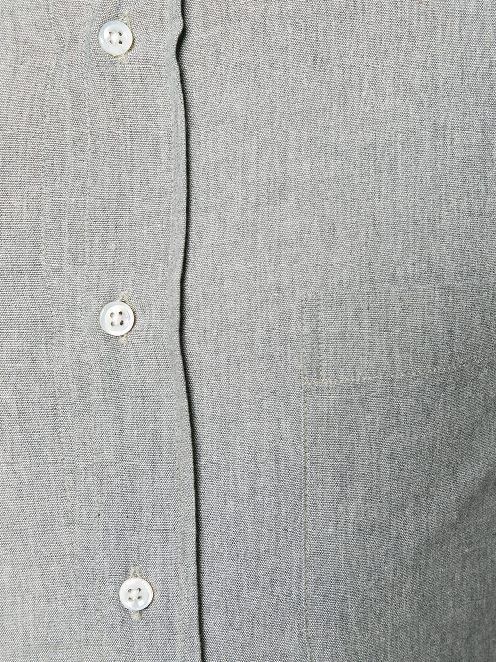 4-Bar Straight-Fit Chambray Shirt - 3