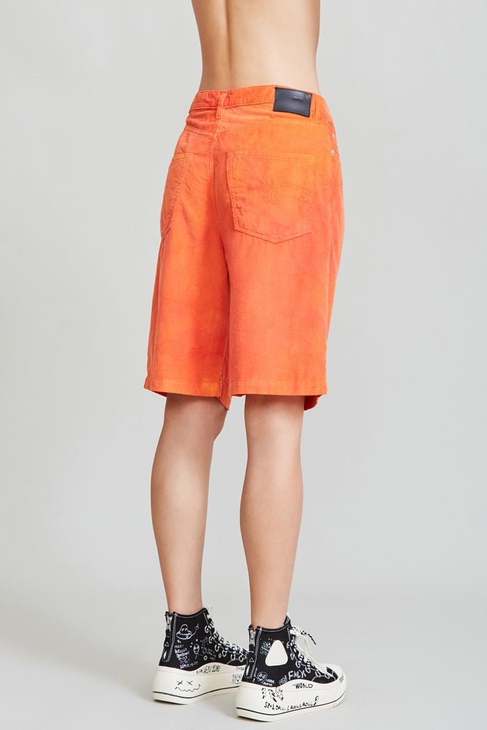 Damon Pleated Short - Sunburst Corduroy | R13 Denim Official Site - 5