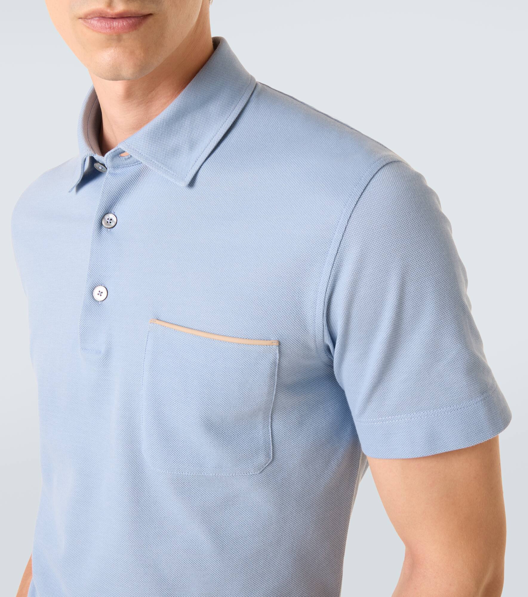 Cotton polo shirt - 6