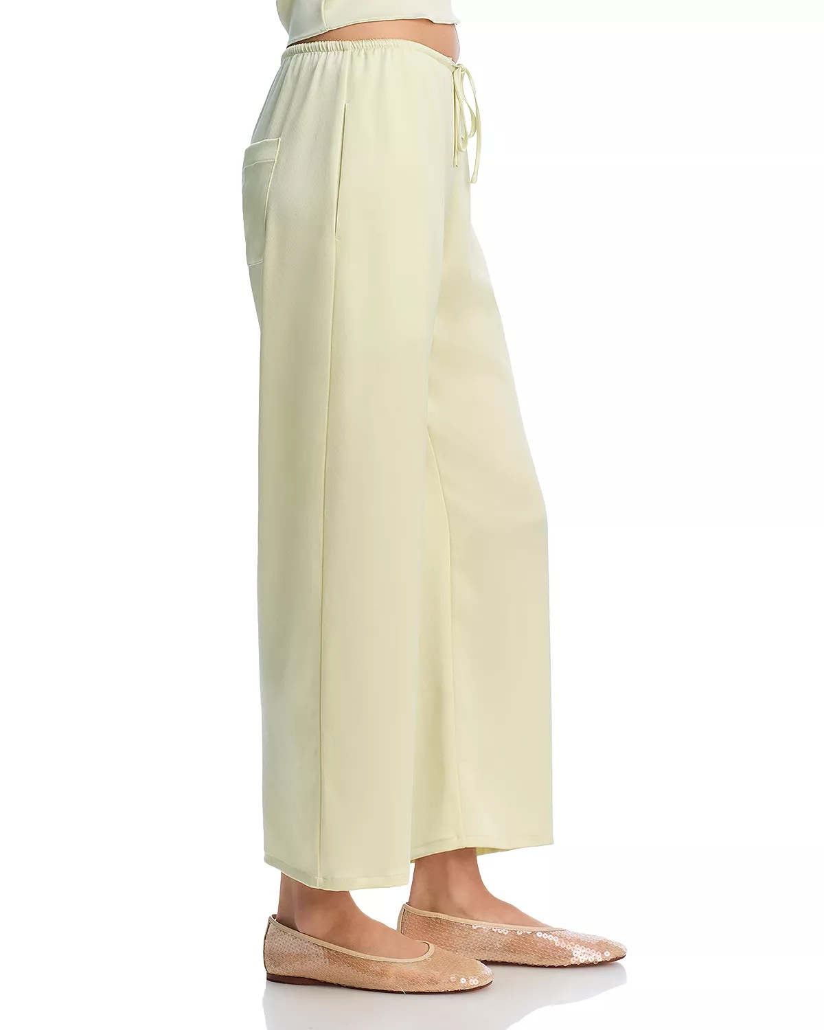 Barb Crop Drawstring Pants - 3