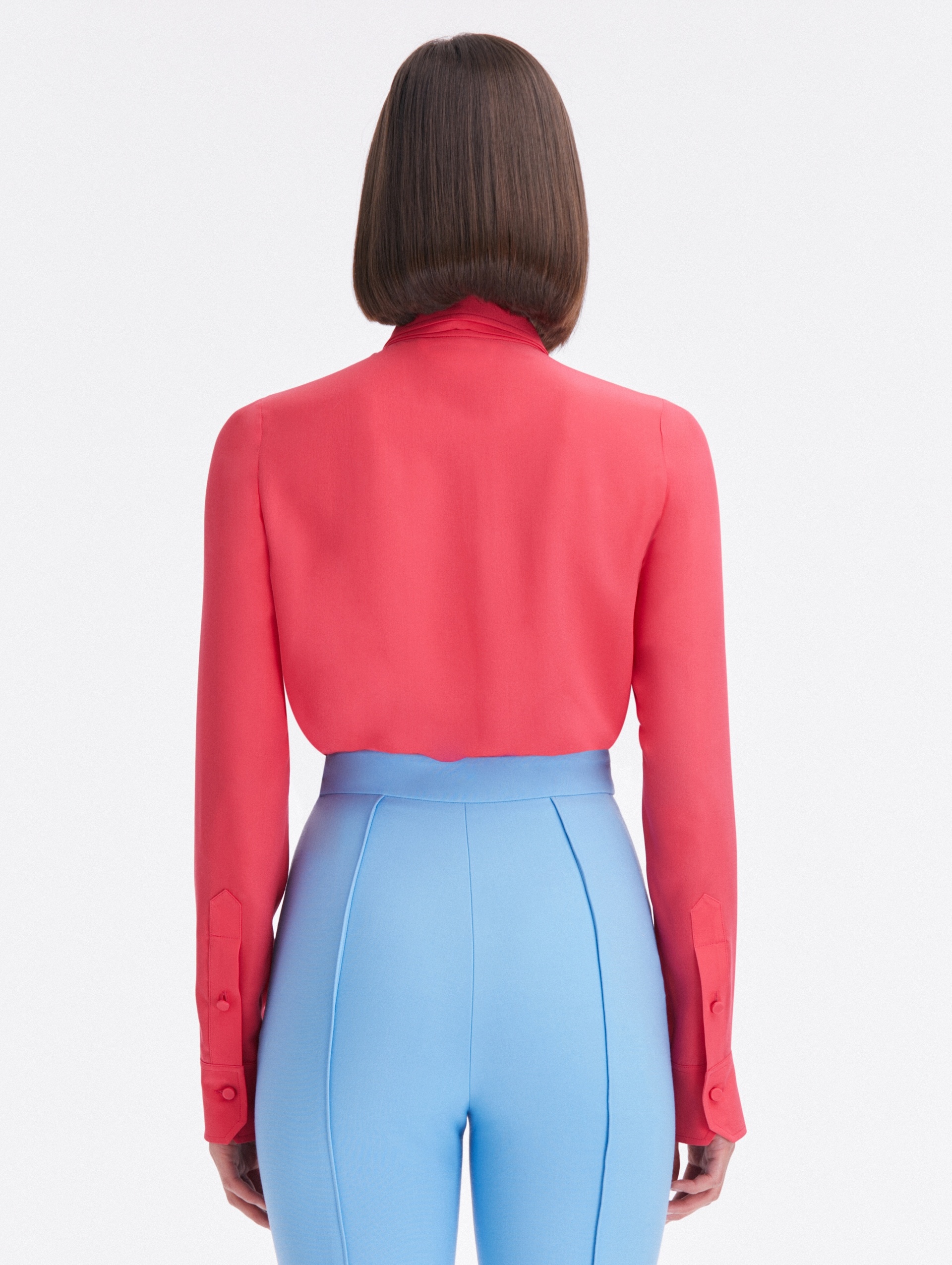 CREPE DE CHINE BLOUSE - 3