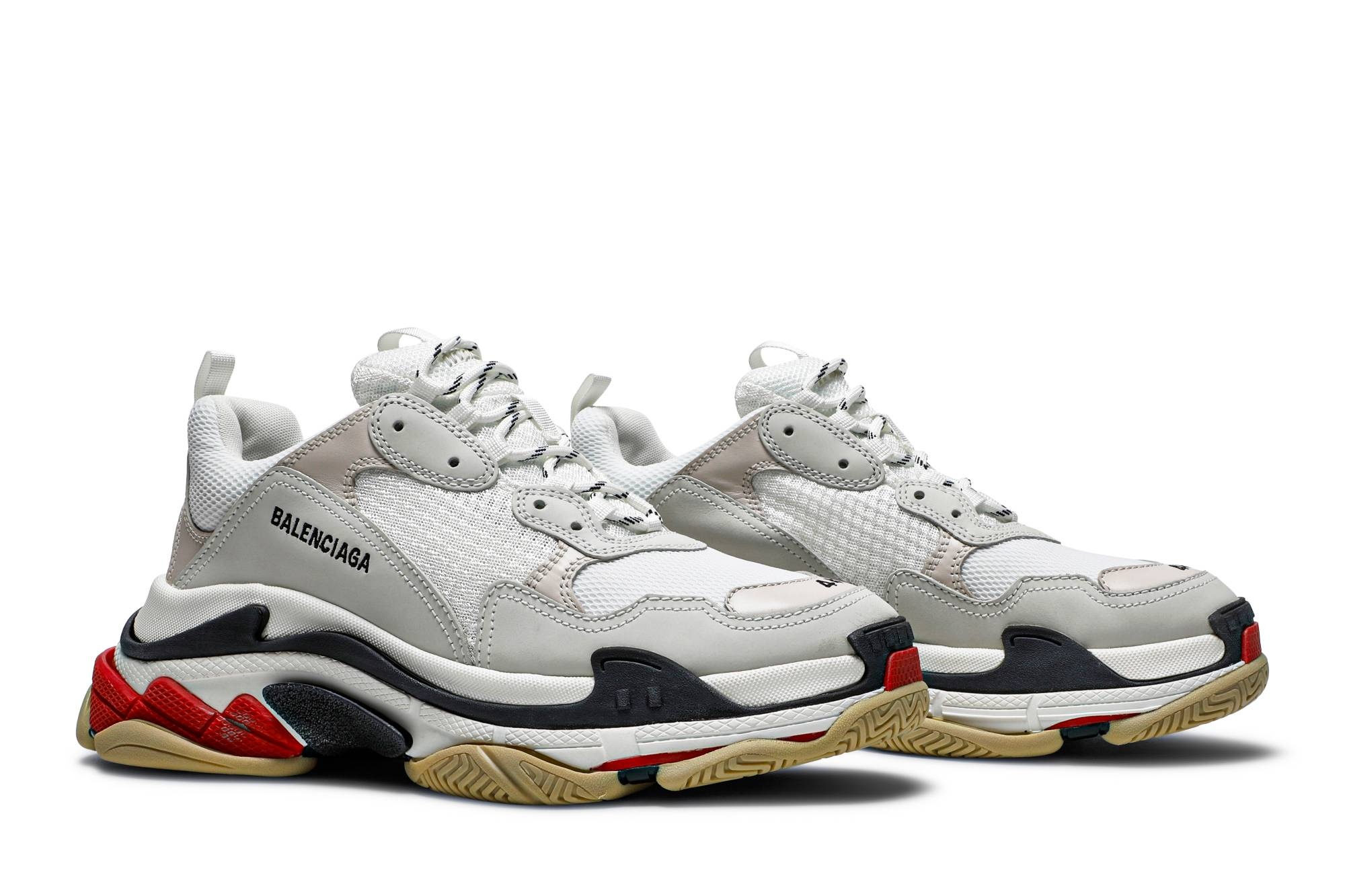 Balenciaga Triple S Sneaker 'White Black Red' - 8
