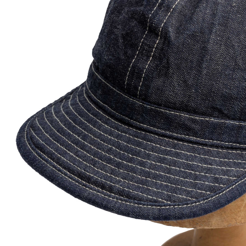 Buzz Rickson's Buzz Rickson's Army Denim Cap Navy outlook