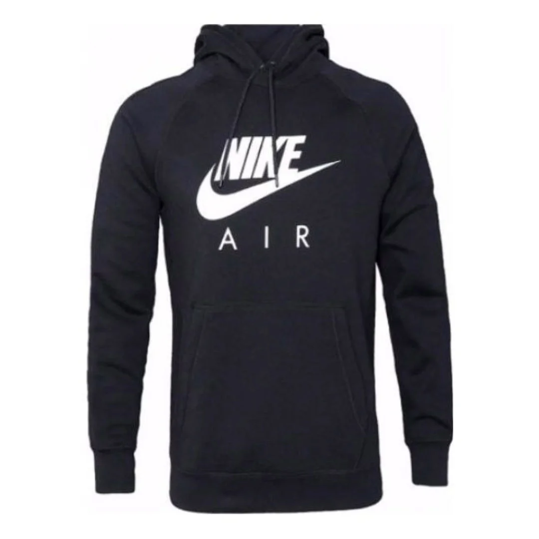 Nike Sportswear Hoodie 'Black White' BQ5532-010 - 1