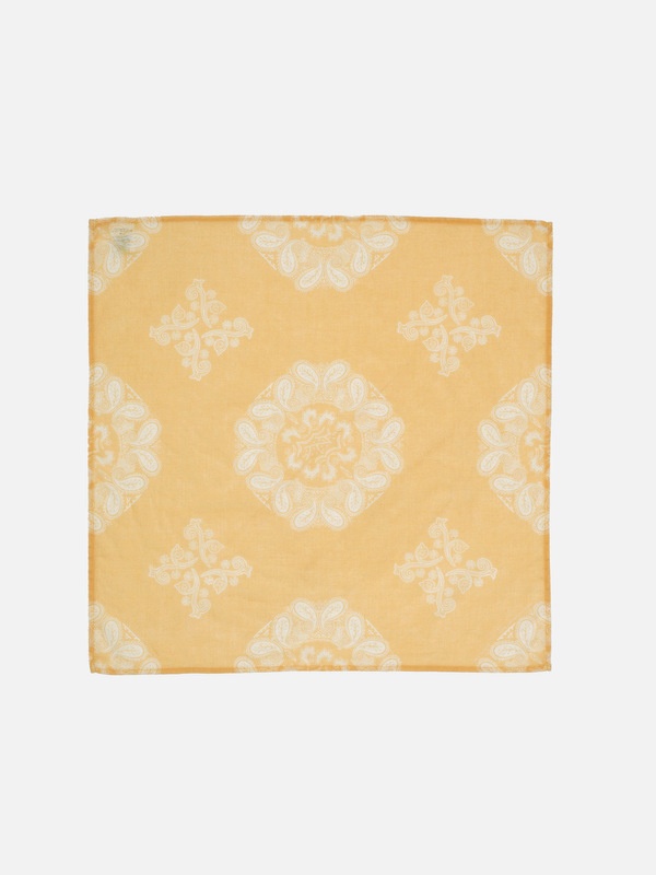 Ingrid Bandana Paisley Mustard - 1