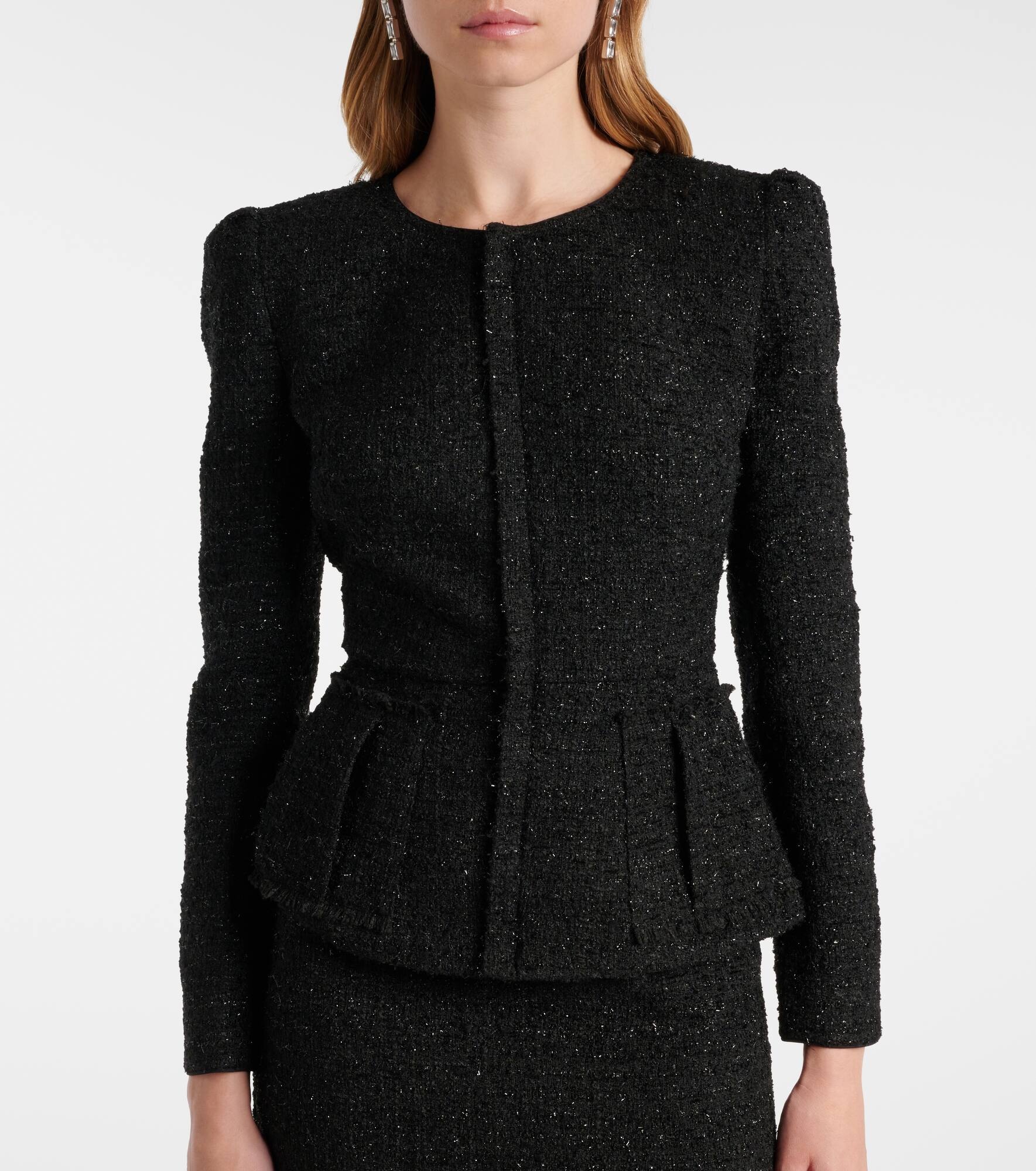 Bouclé jacket - 4
