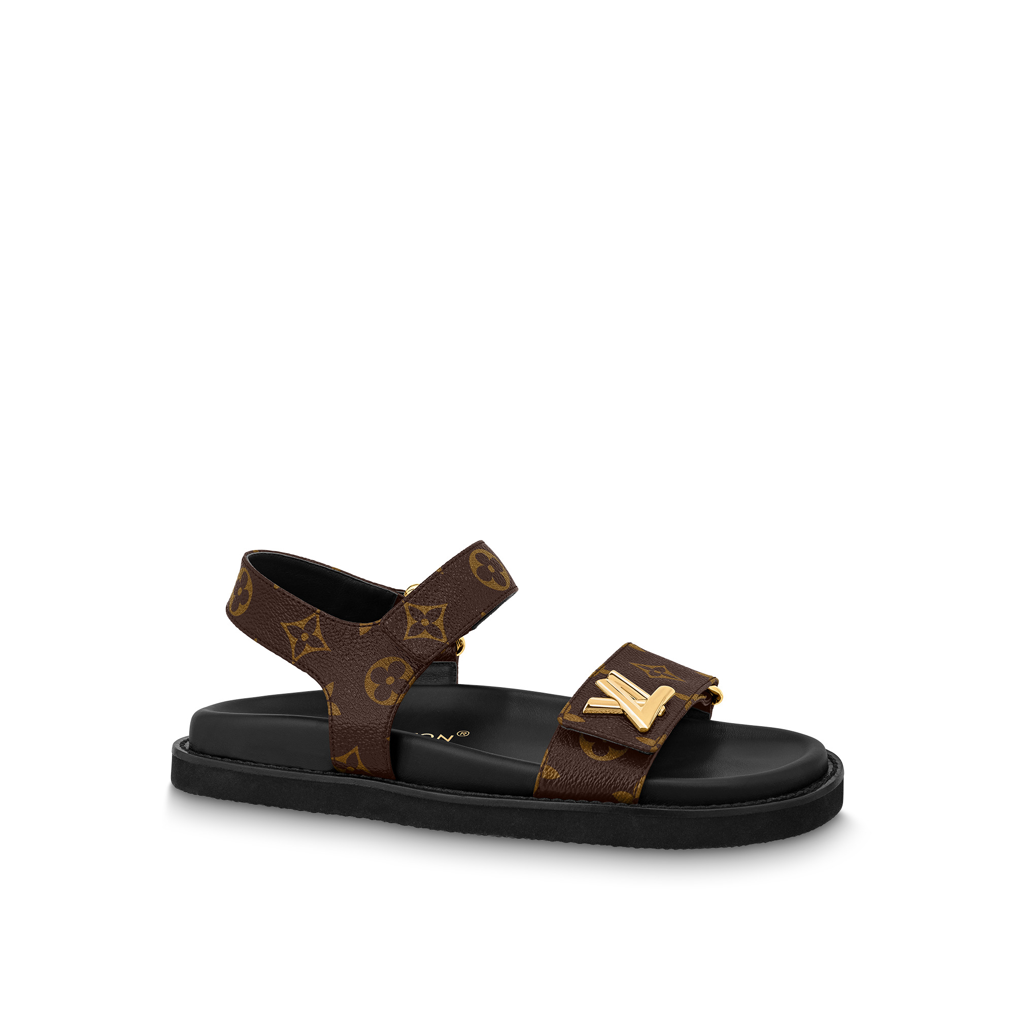 LV Sunset Comfort Flat Sandal - 1