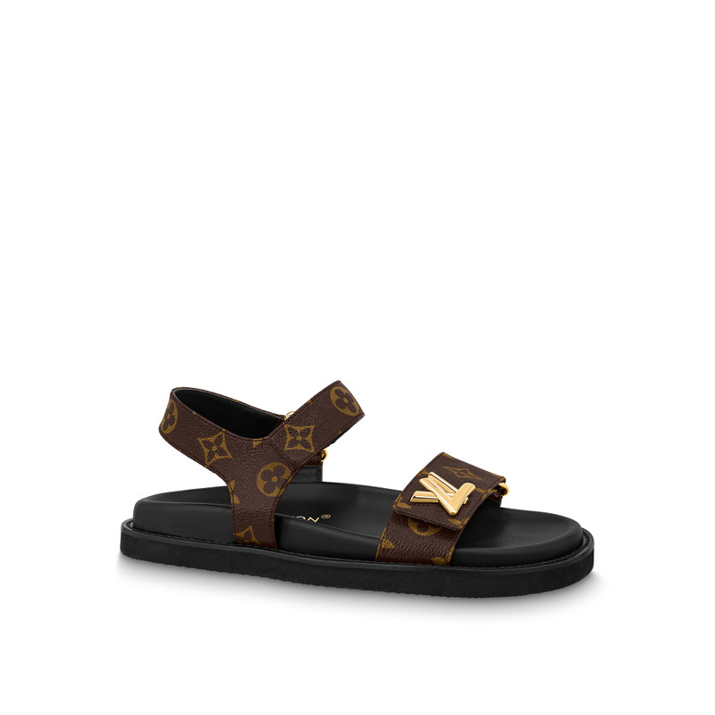 LV Sunset Comfort Flat Sandal 1