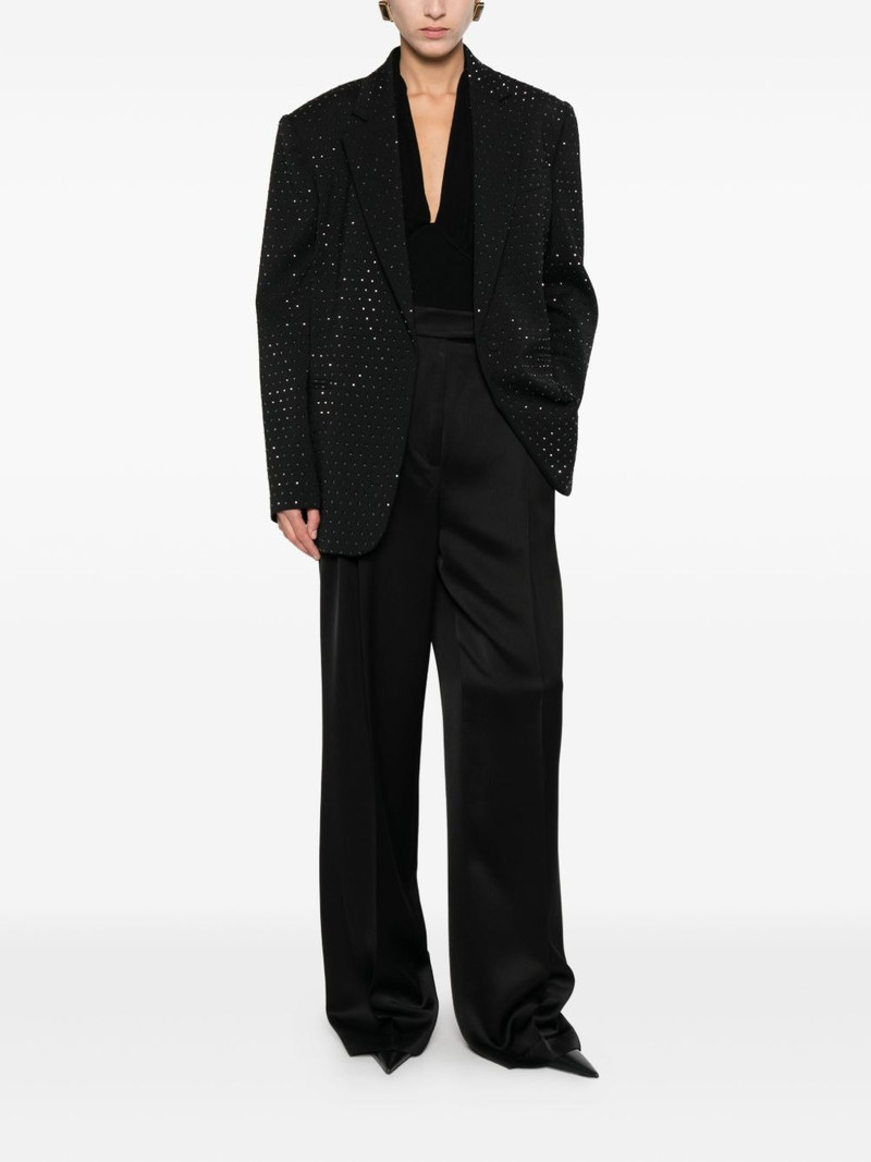 THE ANDAMANE single-breasted crystal-embellished blazer outlook